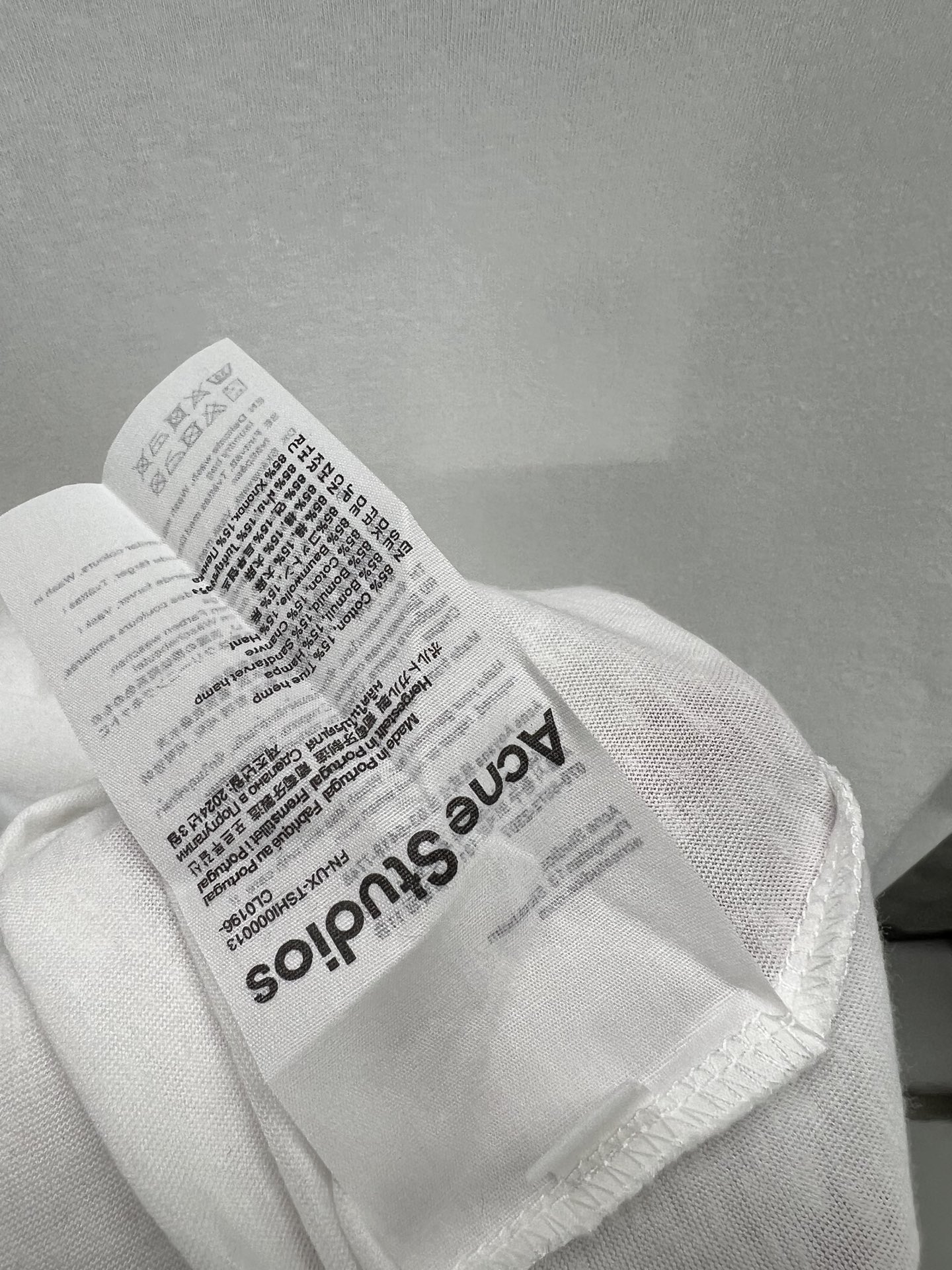 Acne Studios Acne Studios 徽标口袋短袖