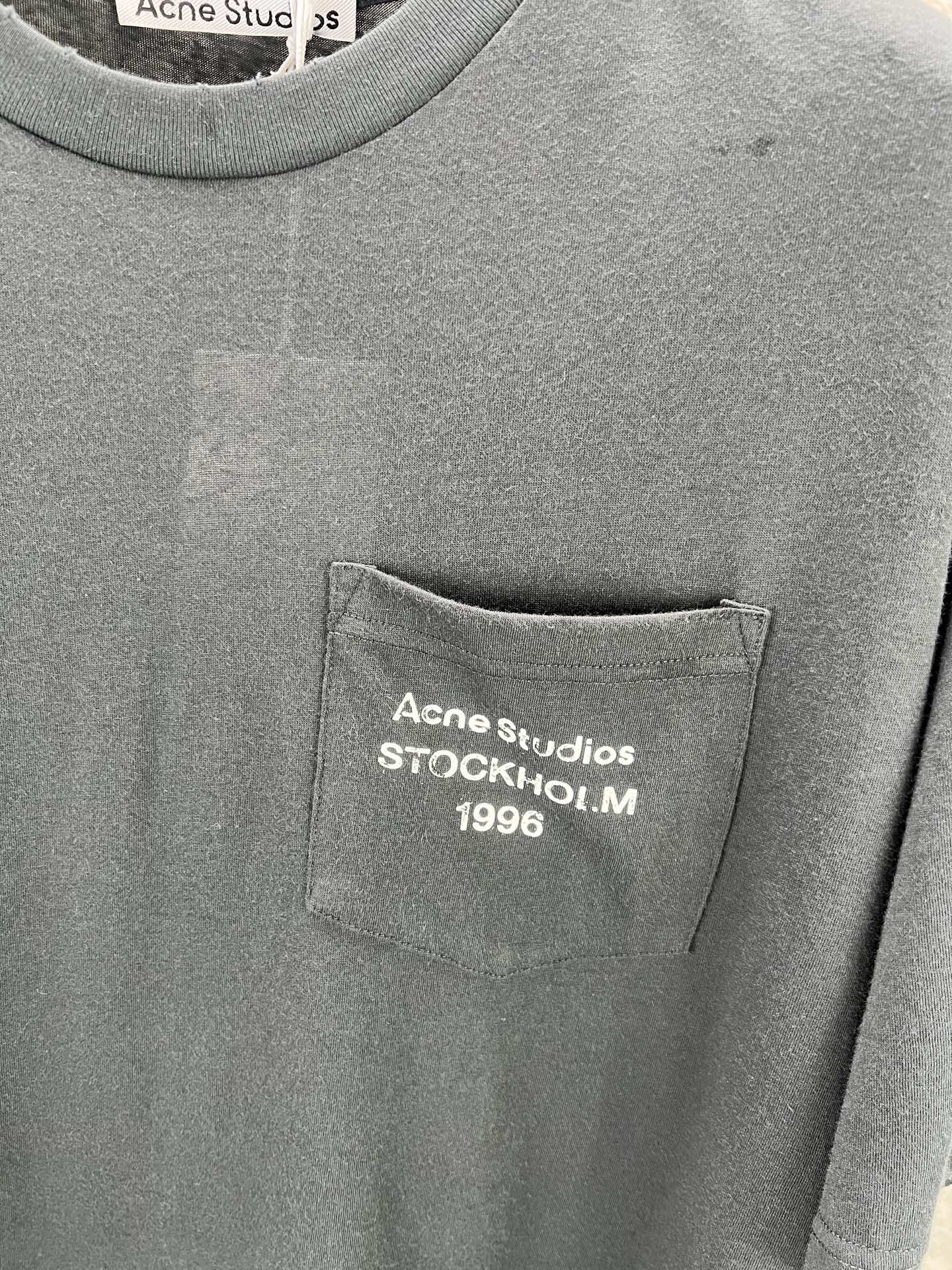 Acne Studios Acne Studios 徽标口袋短袖
