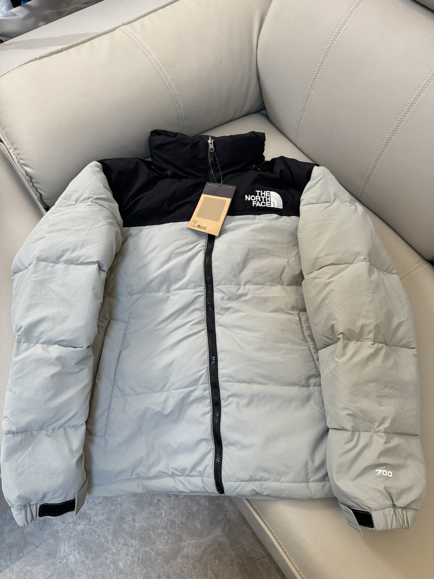 The North Face Clothing Down Jacket Embroidery