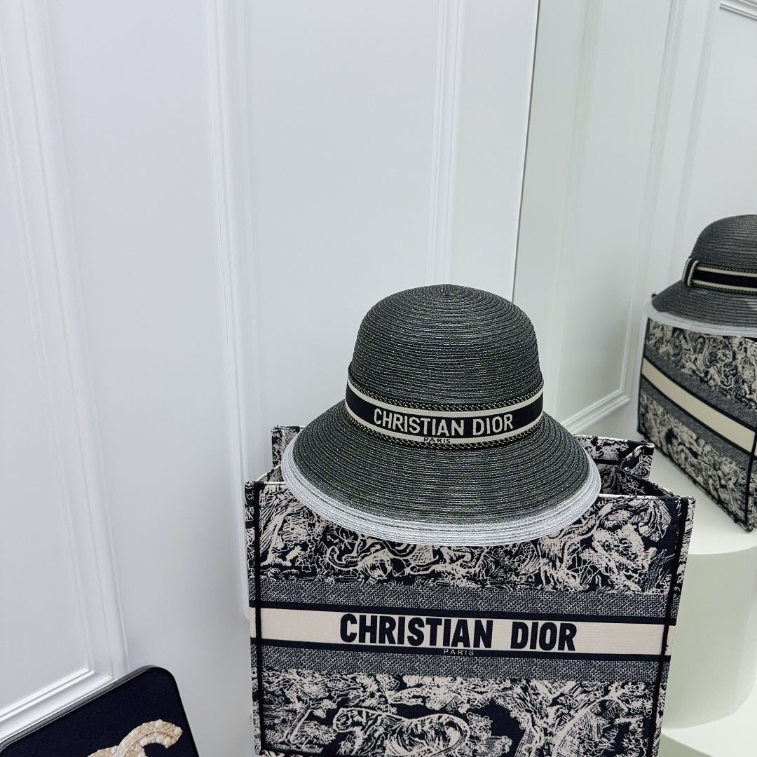 Especial DIOR nuevo sombrero de cubo 🖤 Nuevo material, nueva artesanía 🥍