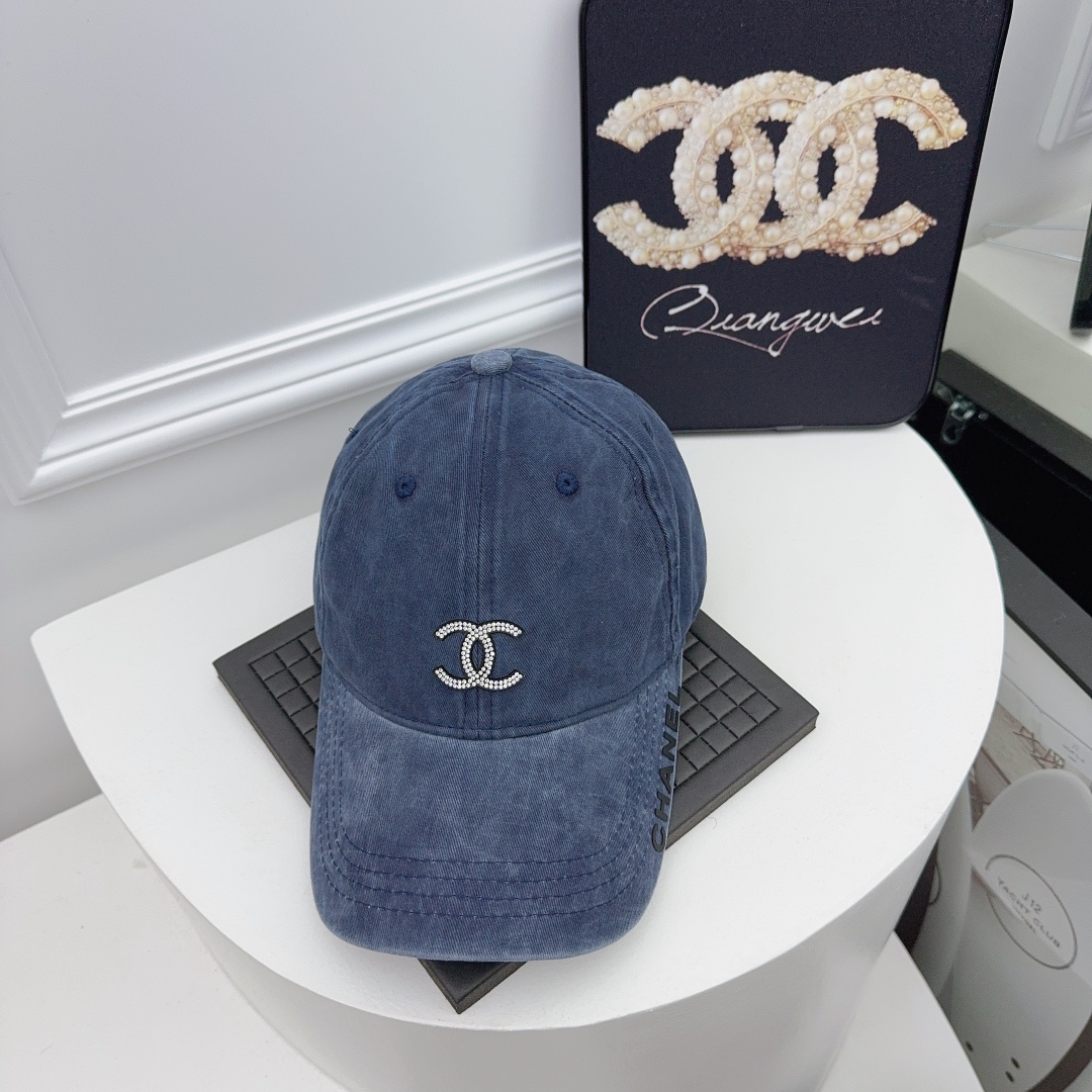 CHANEL especial❤️‍🔥 ¡Versión personalizada de moda en stock! Tejido más grueso y forma de gorra más profunda! Tinte pe…