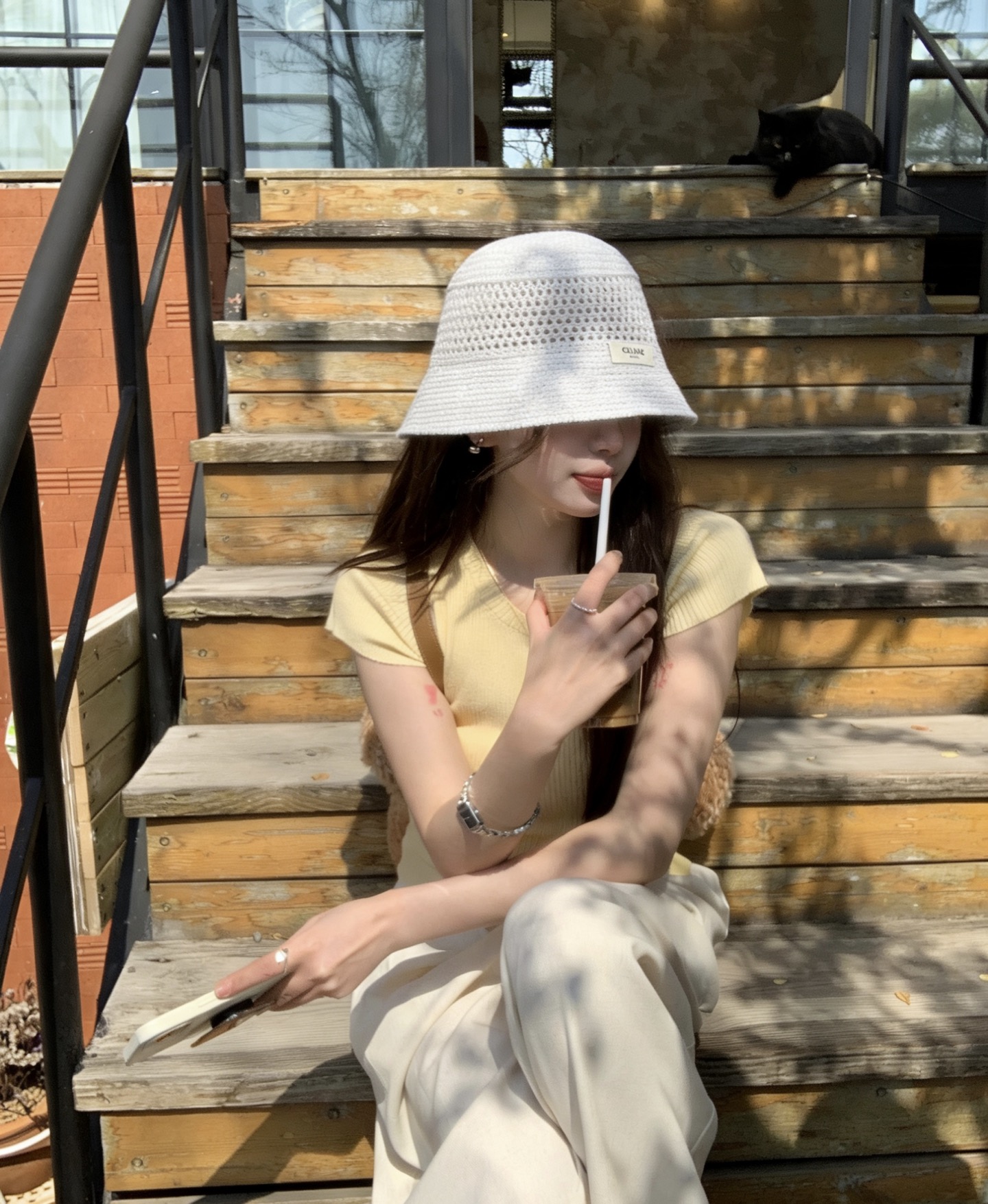 Celine CELINE 赛琳渔夫帽