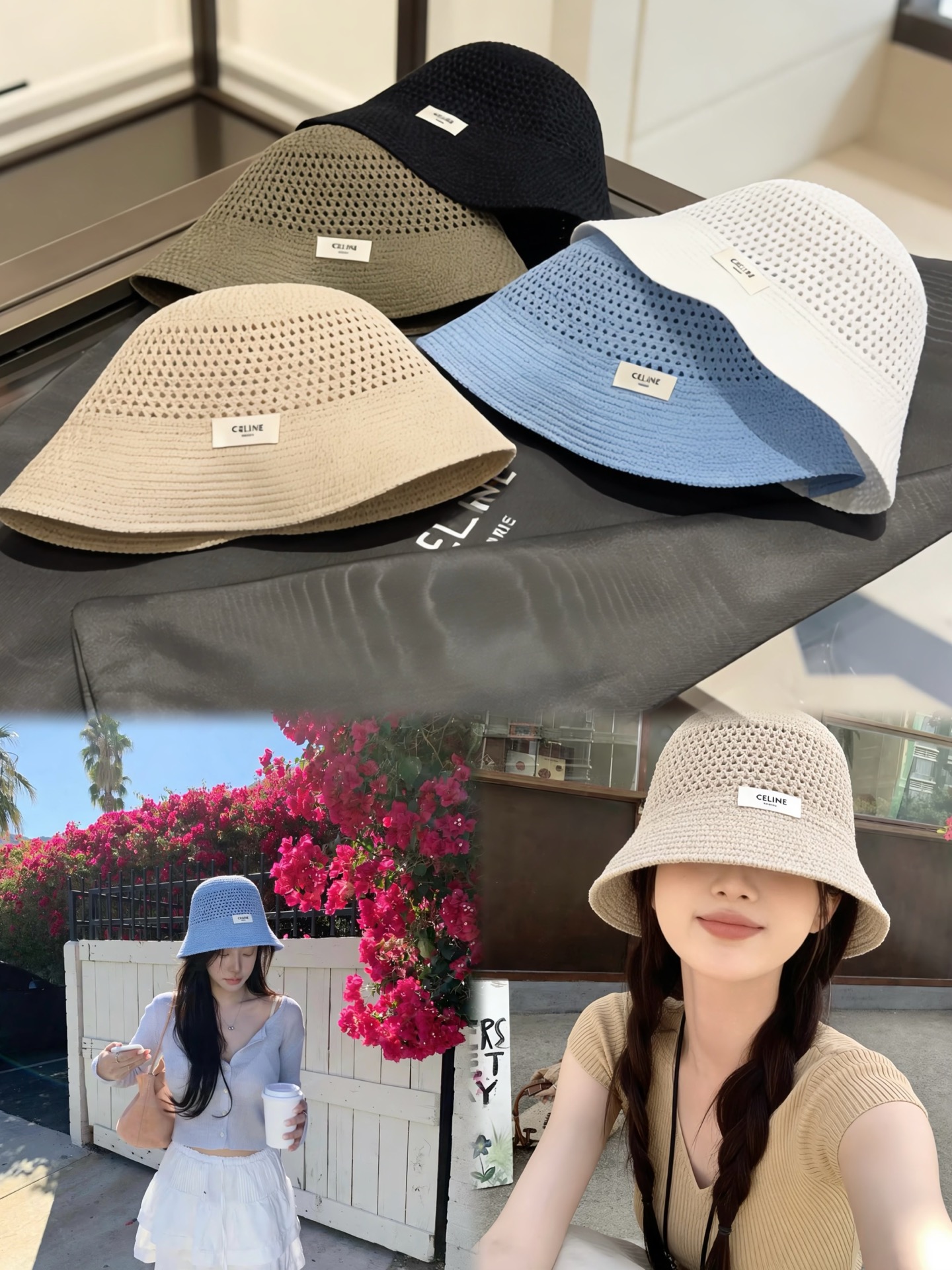 Celine CELINE 赛琳渔夫帽