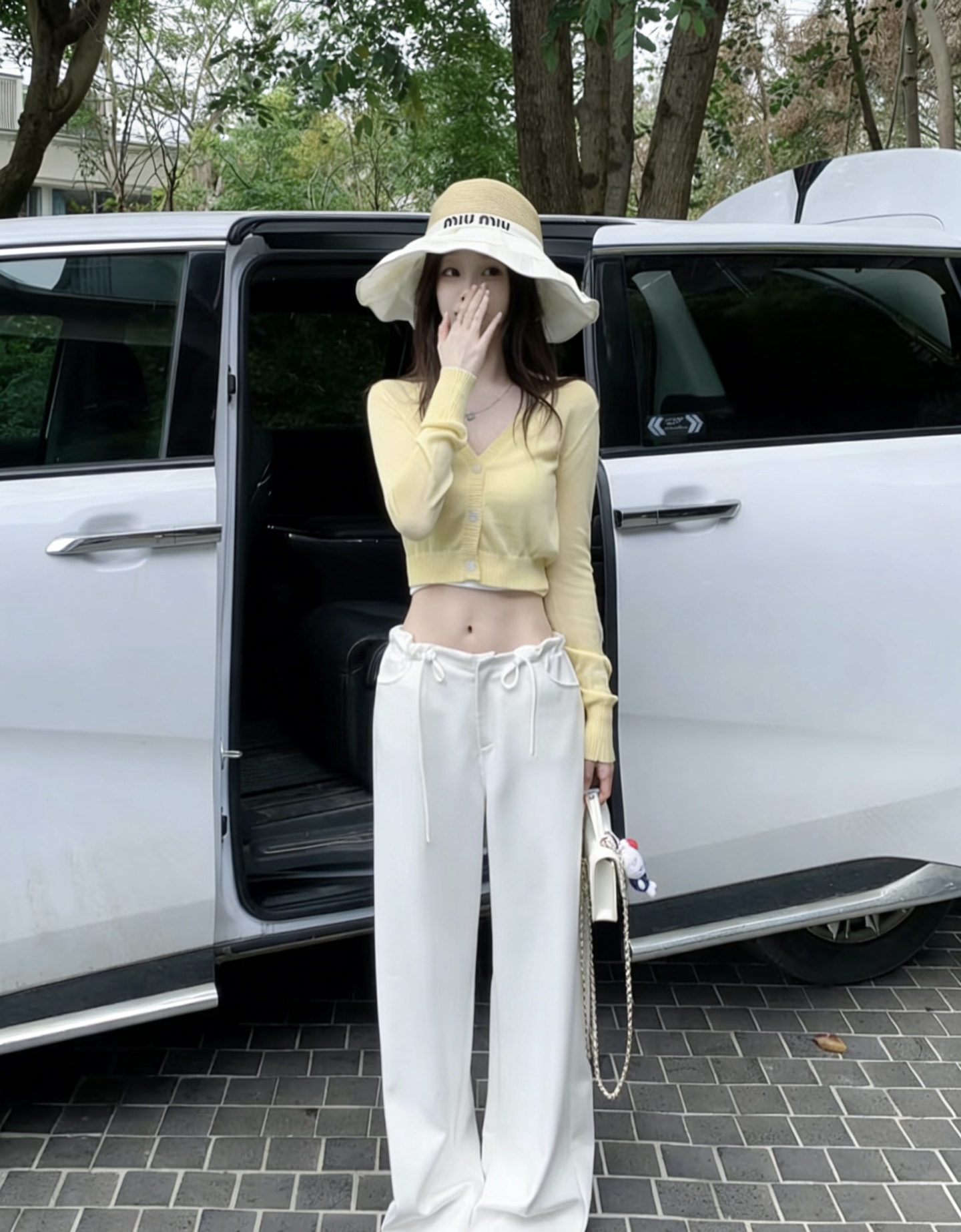 Miu Miu miumiu 高级感遮阳帽~