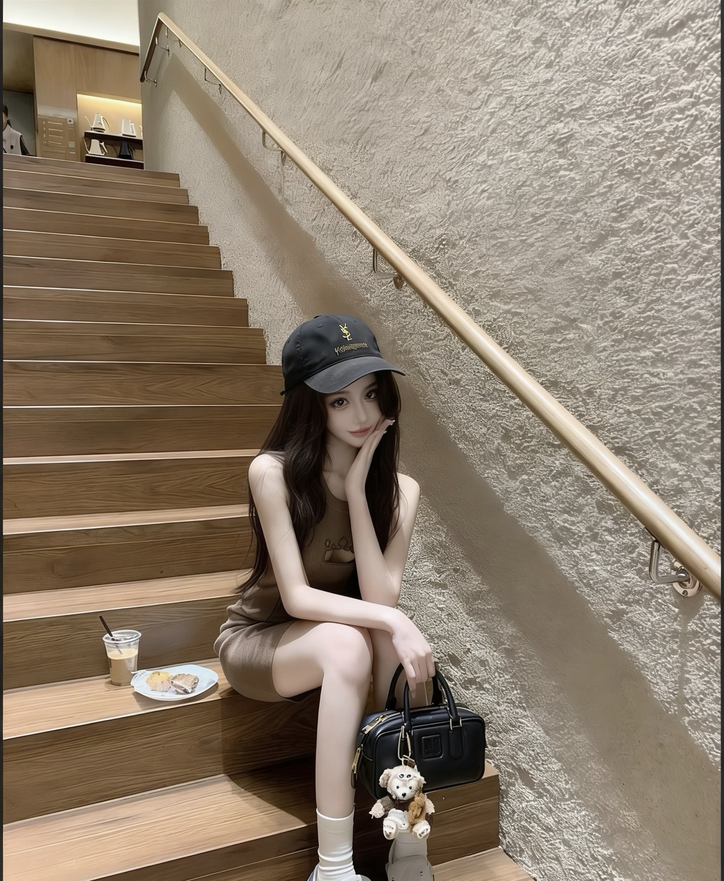 Saint Laurent Ysl老钱风新款棒球帽