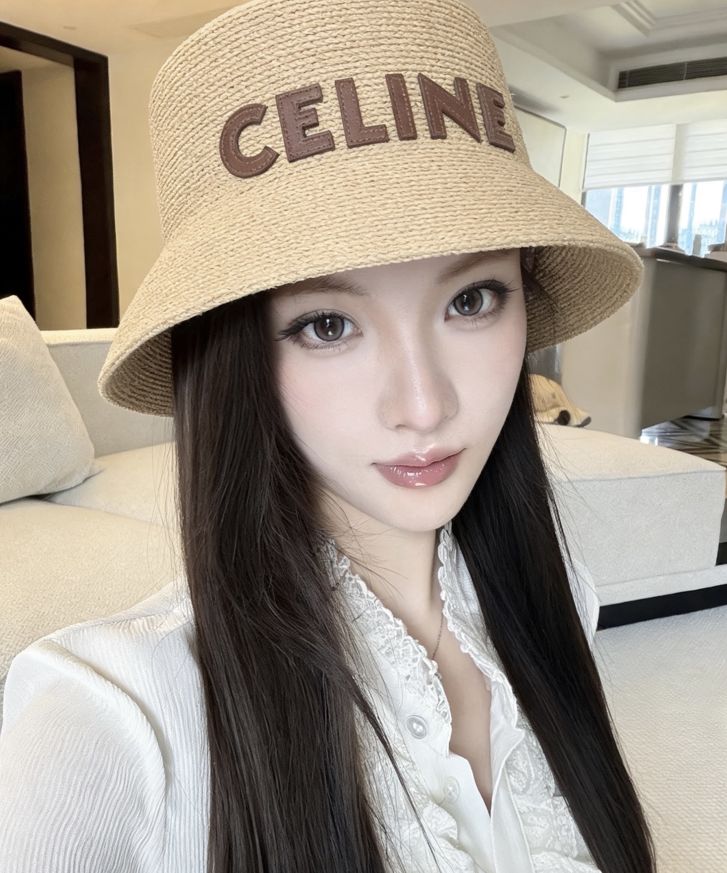 Celine CELINE草编帽 把极简高级感焊在头上了