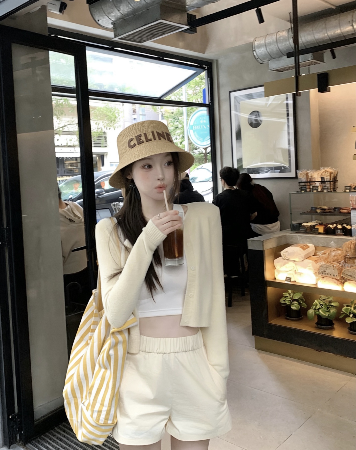 Celine CELINE草编帽 把极简高级感焊在头上了
