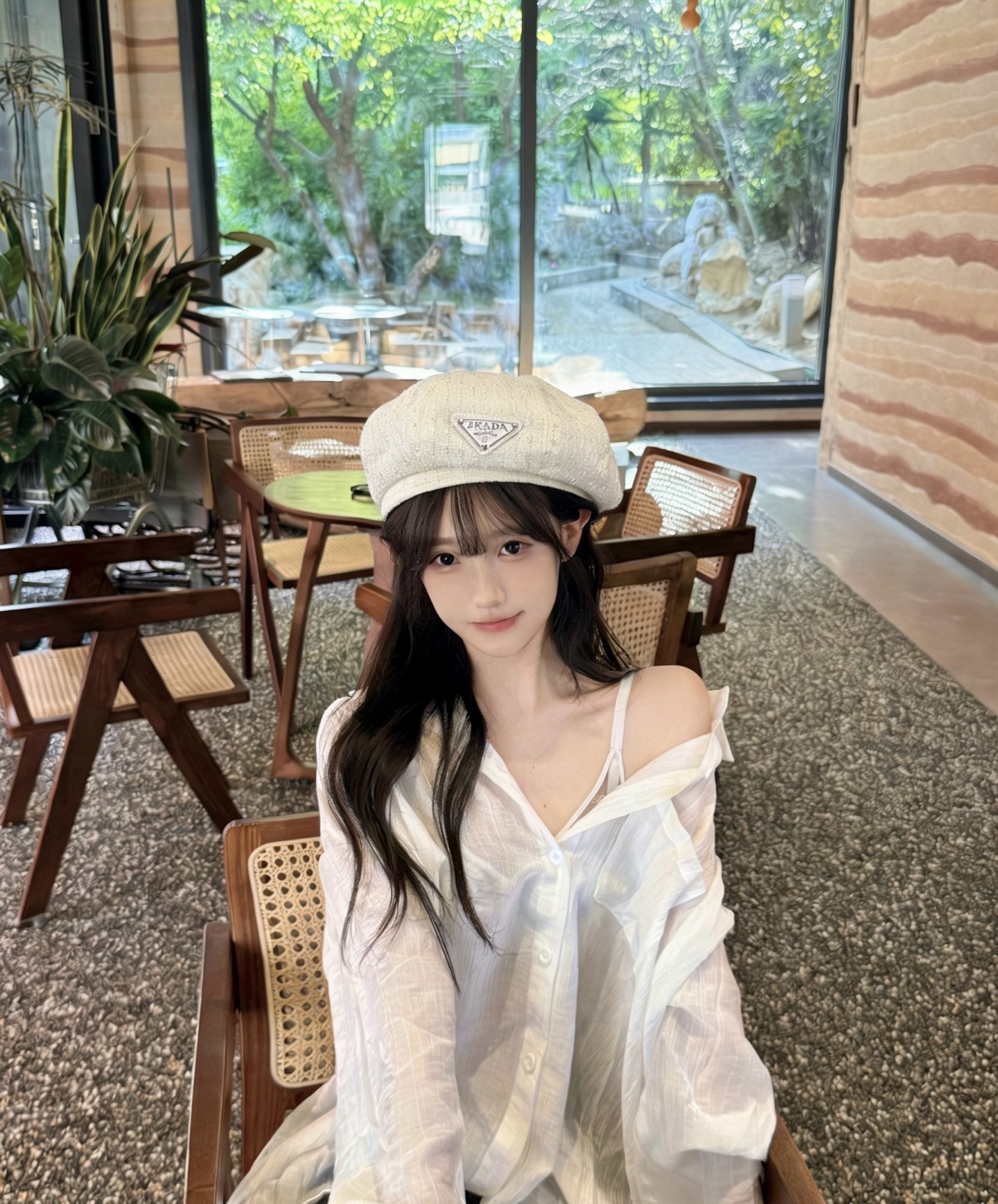 🎀PRADA 轻奢高级感贝雷帽