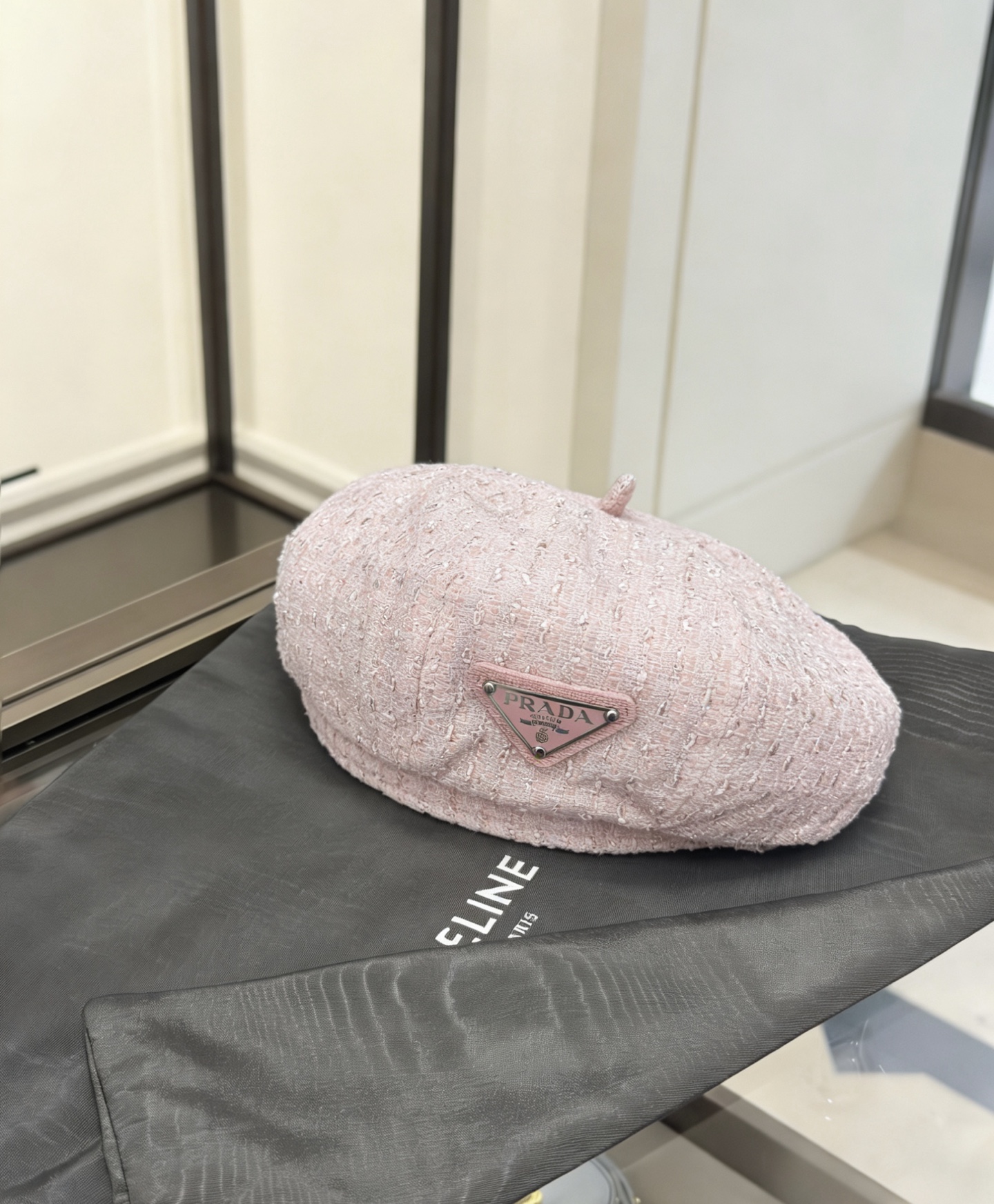 🎀PRADA 轻奢高级感贝雷帽