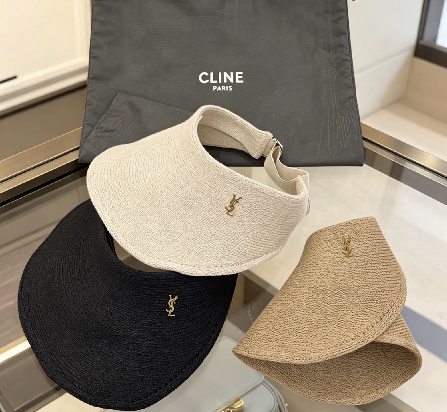 Saint Laurent Ysl 新款空顶帽