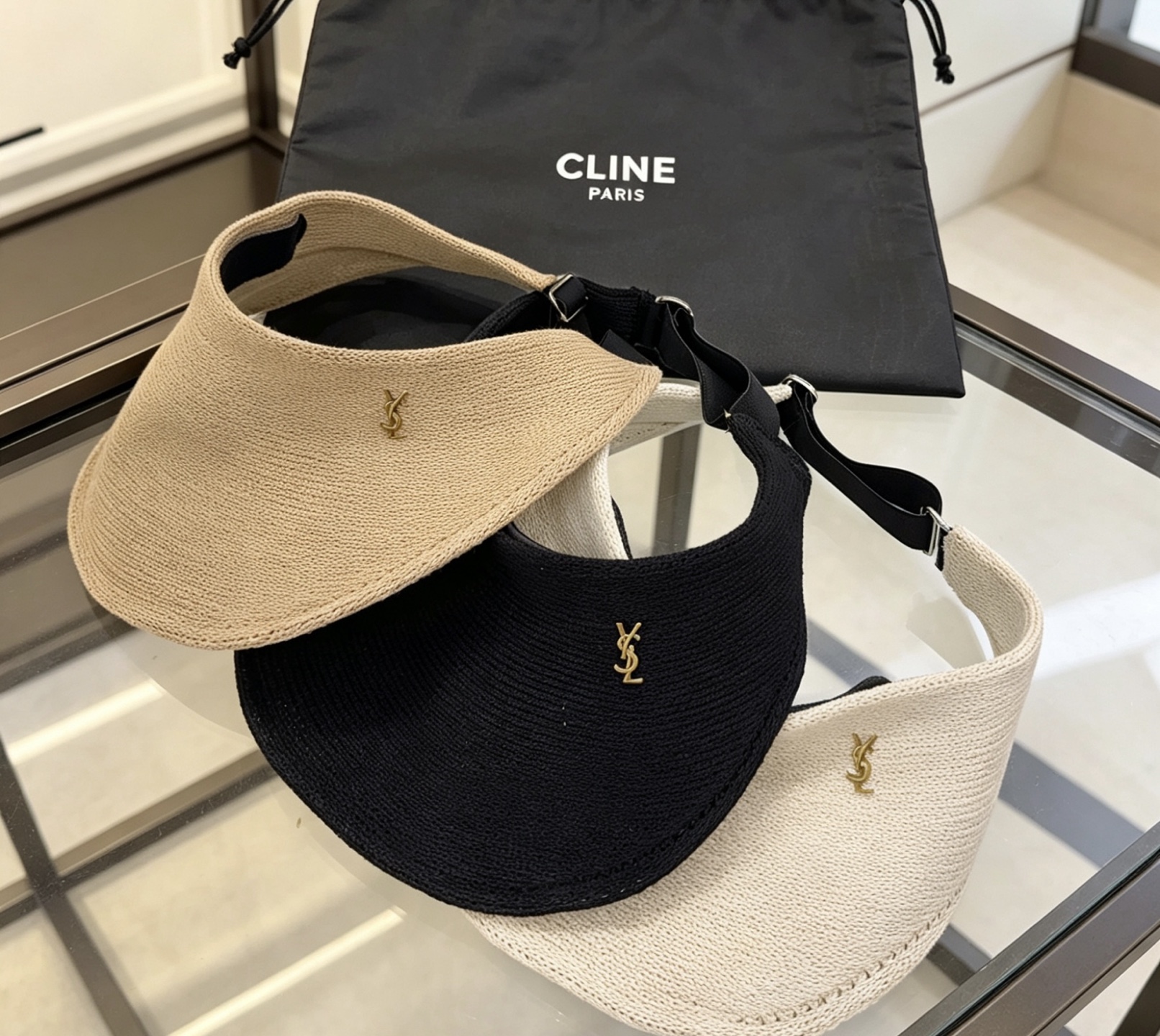 Saint Laurent Ysl 新款空顶帽