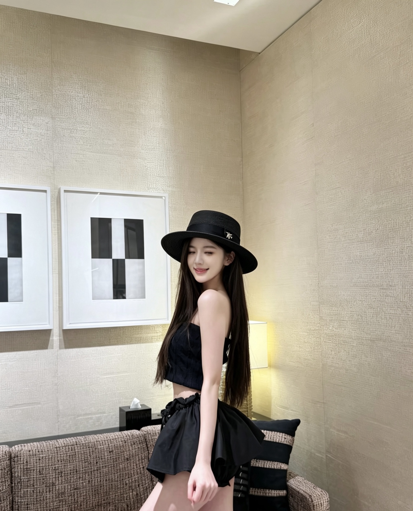 Dior DIOR 高级感平顶帽
