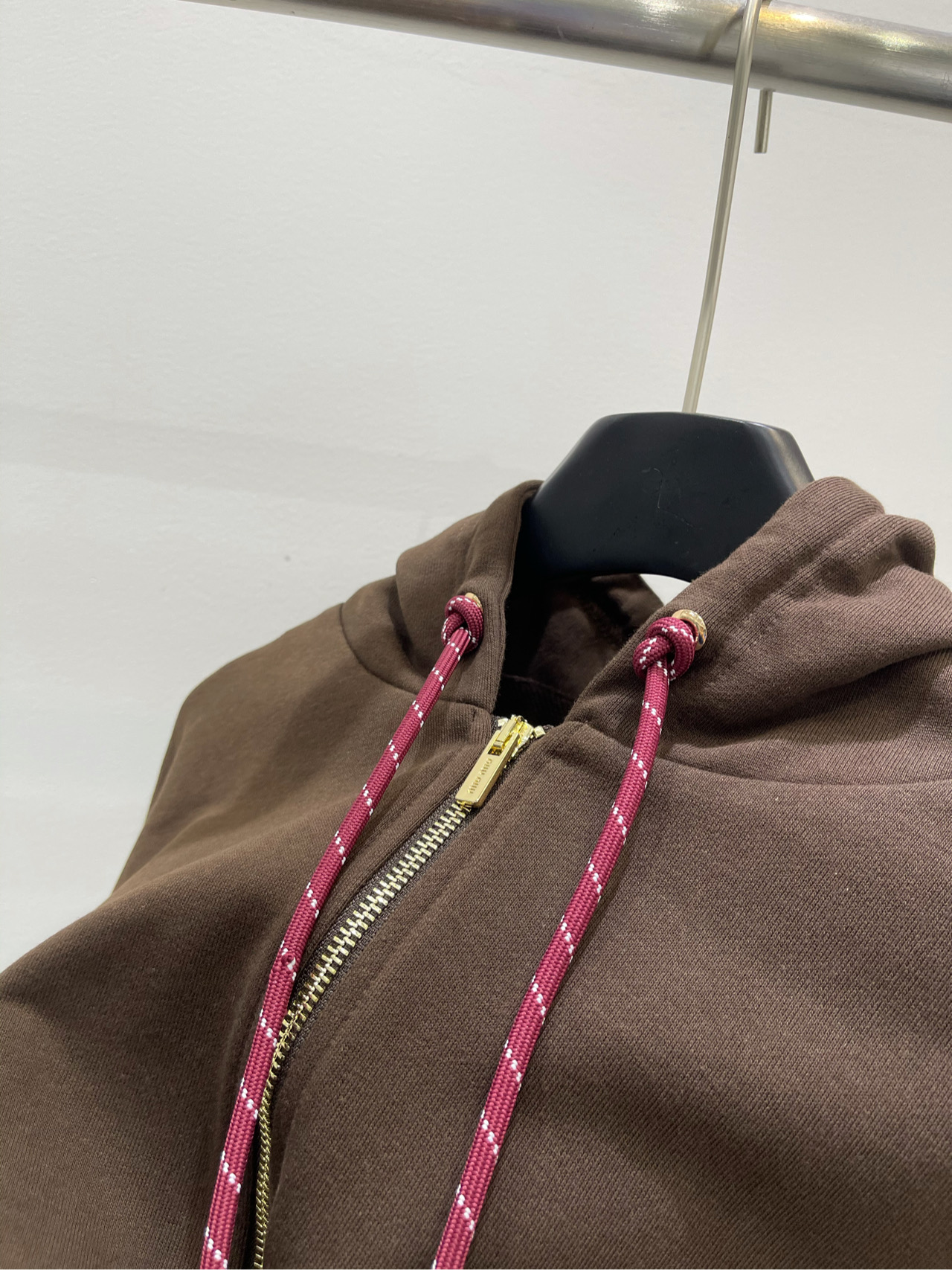 Miu Miu Brown Cotton Blend Zip-Up Hoodie Oversized Fit Women's Outerwear 6 i1737032902647 1350 0 4