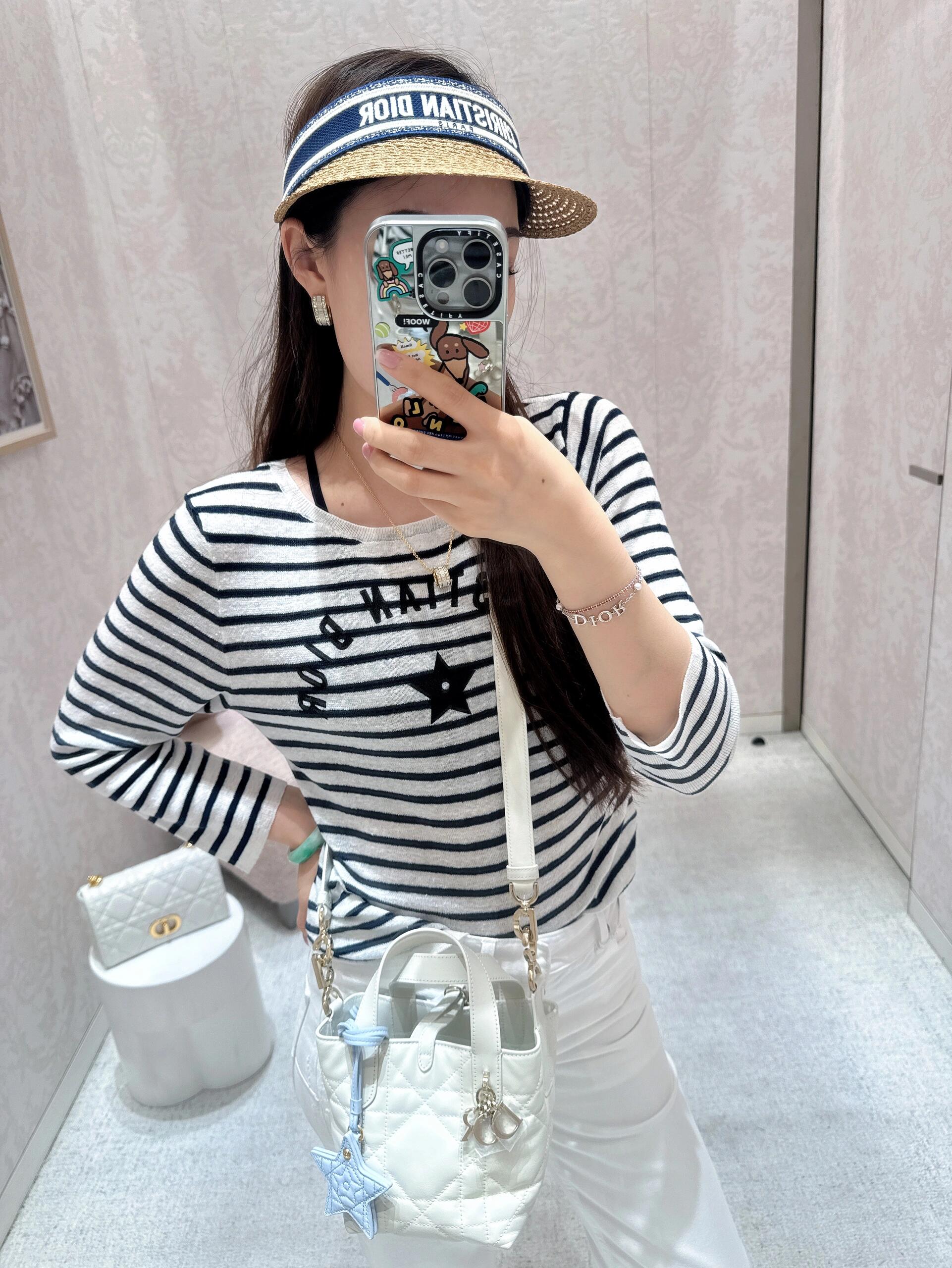 NO:335846,A super beautiful linen sweater~classic contrasting stripes, star elements, alexander wang19860909超好看的一件亚麻针织衫～经典撞色条纹,星星元素,,alexander wang,Women's clothing