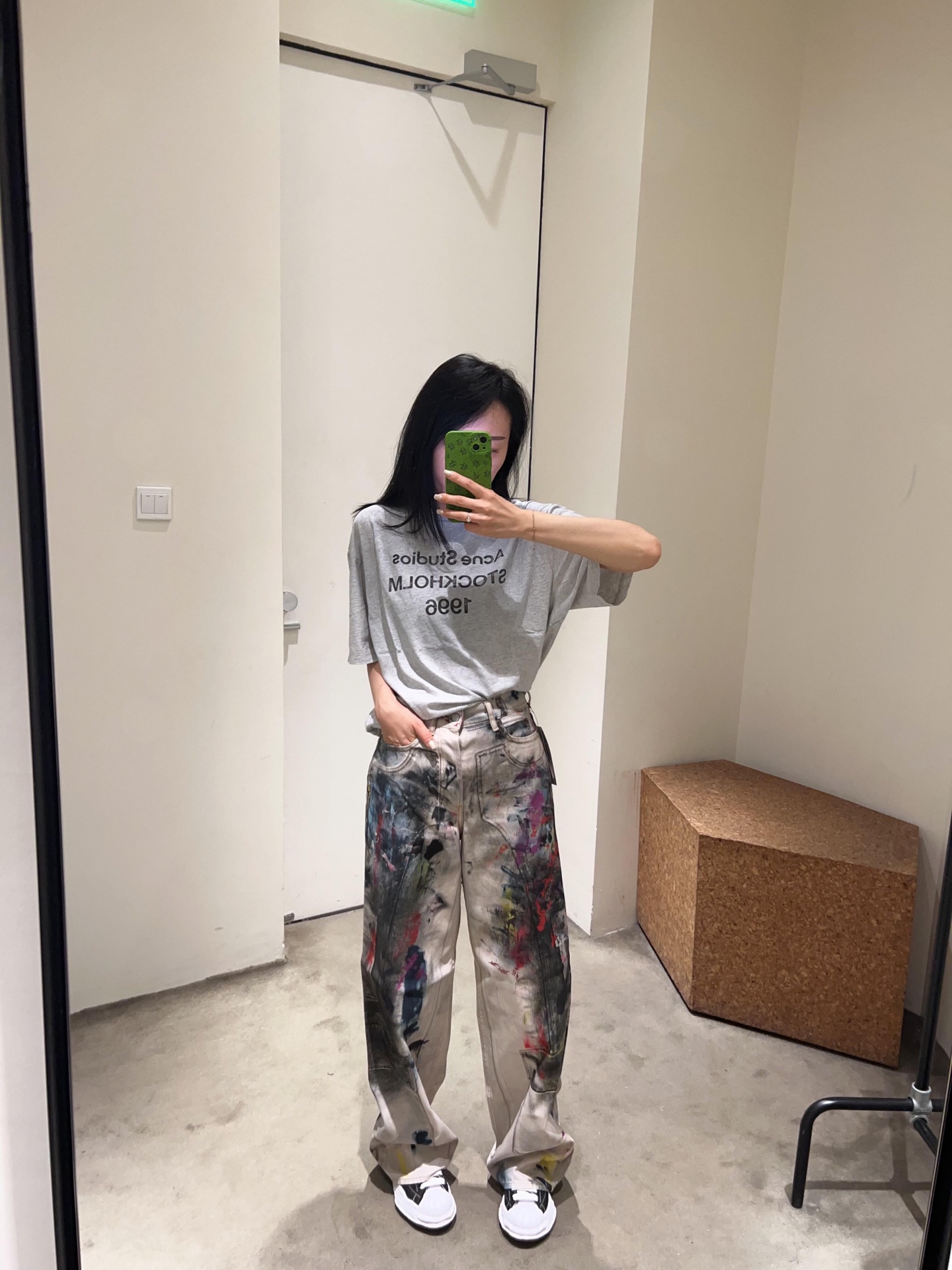 NO:433742,All-match dirty pants, alexander wang19860909百搭脏脏裤,,alexander wang,Women's clothing