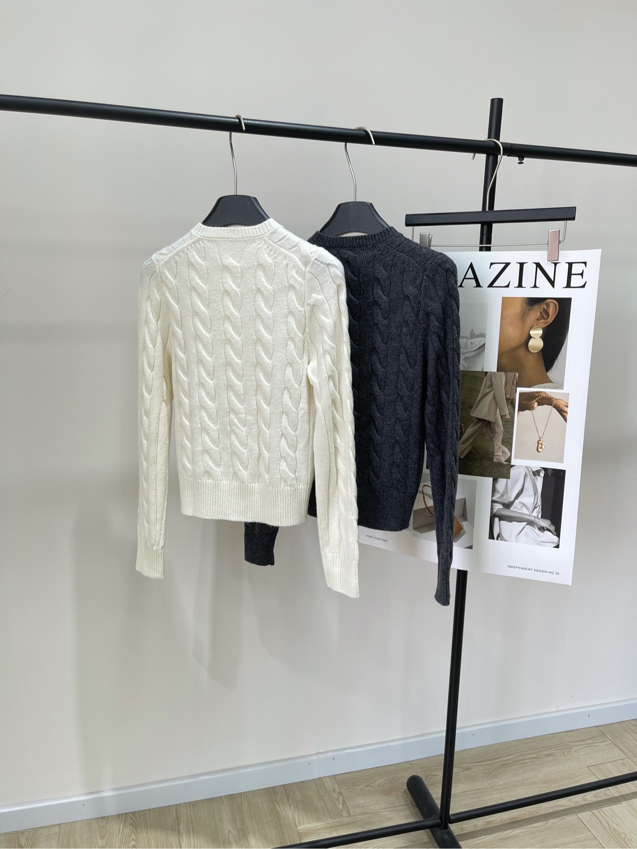 【polo小马麻花单排扣圆领开衫】🔺，面料：棉羊毛混纺颜色：米白、深灰Ralph Lauren 拉夫劳伦