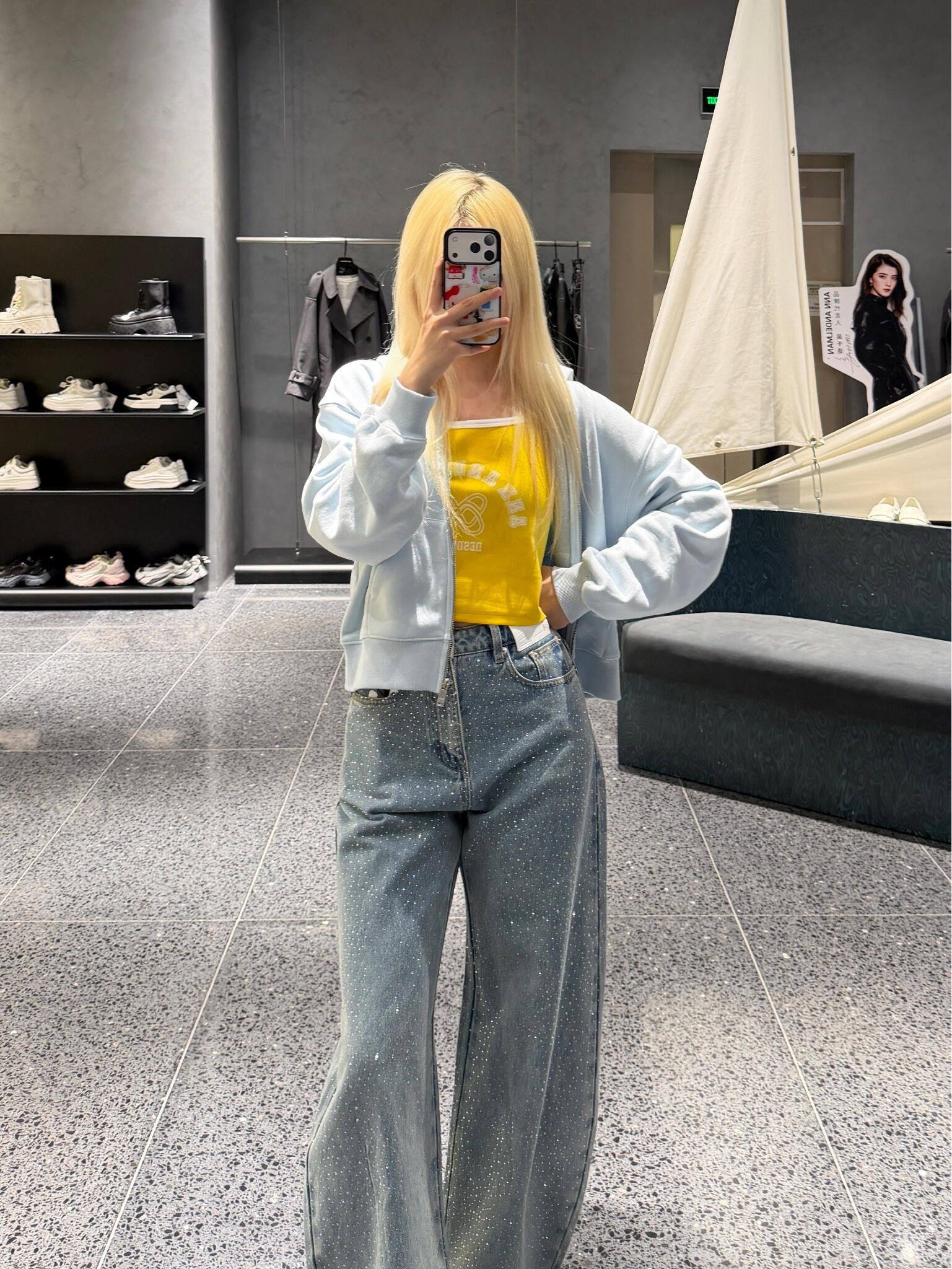 NO:591094,Heavy duty jeans ~ full of sophistication,,jeans,alexander wang19860909重工牛仔裤～精致感满满,,jeans,alexander wang,Women's clothing