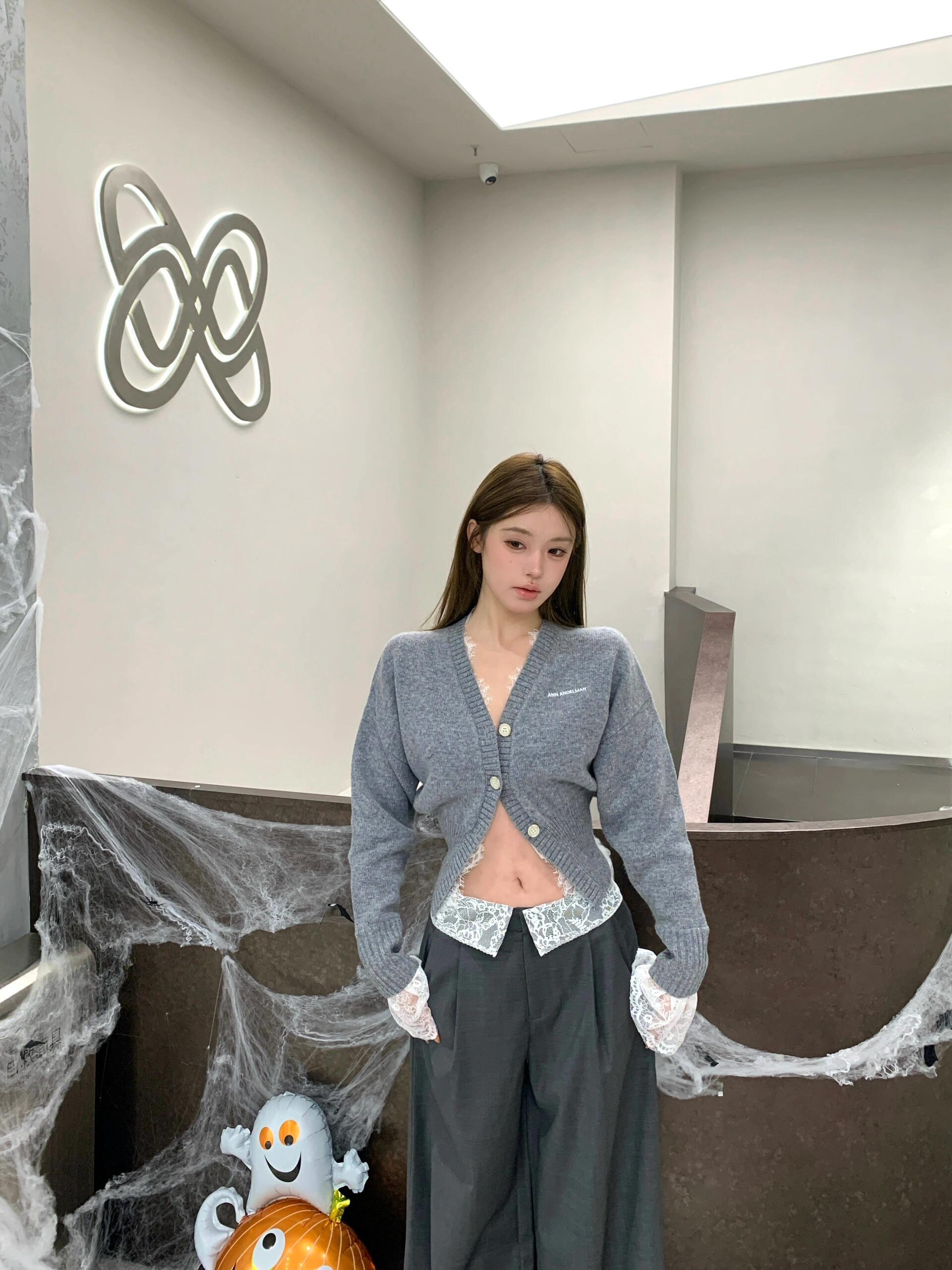 NO:606181,Temperament gray, one set, alexander wang19860909气质灰,一套入,,alexander wang,Women's clothing