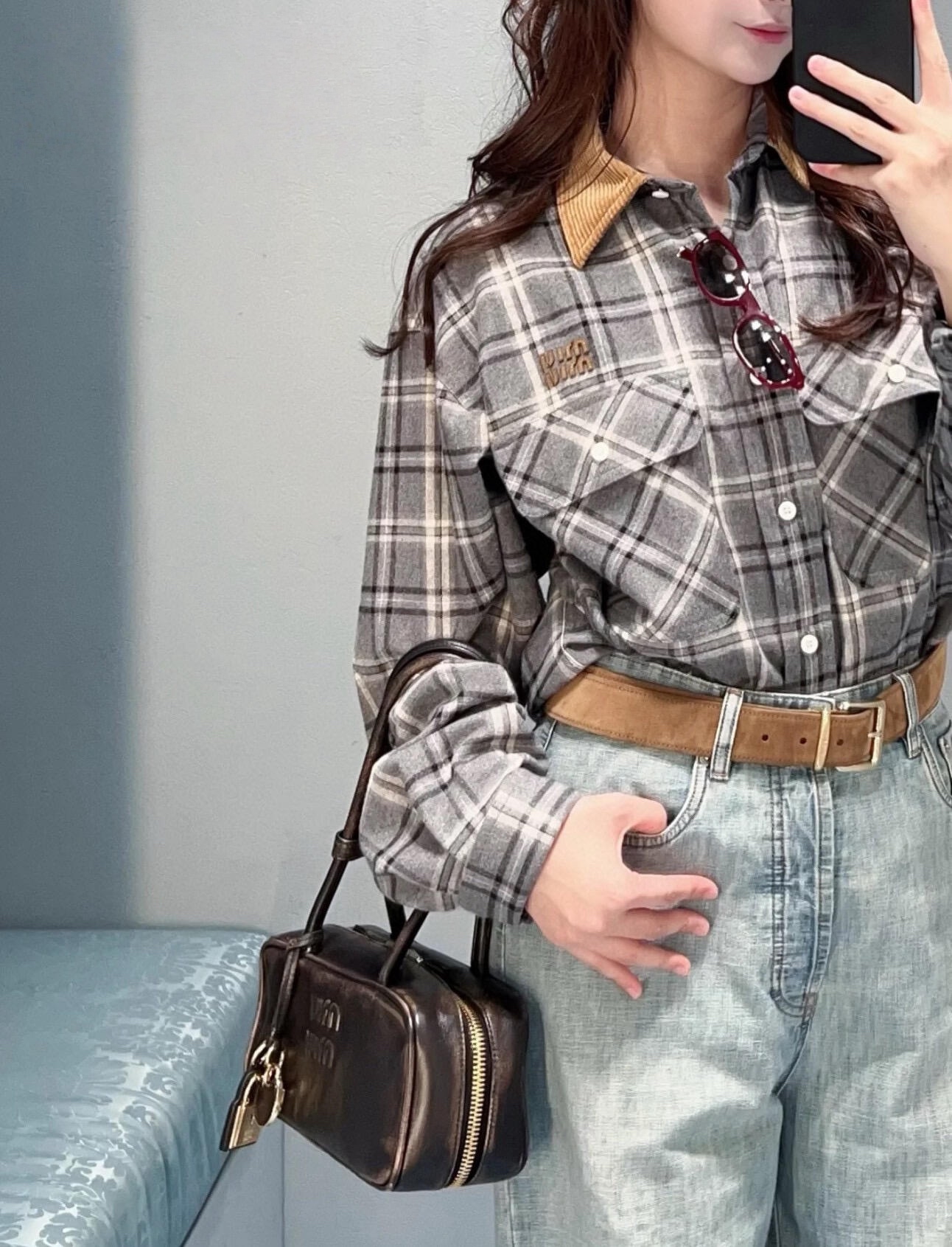 NO:629478,Recommend a set of shirts, skirts, skirts, shirts, alexander wang19860909衬衫, 半裙p推荐一套入,,skirts,shirts,alexander wang,Women's clothing