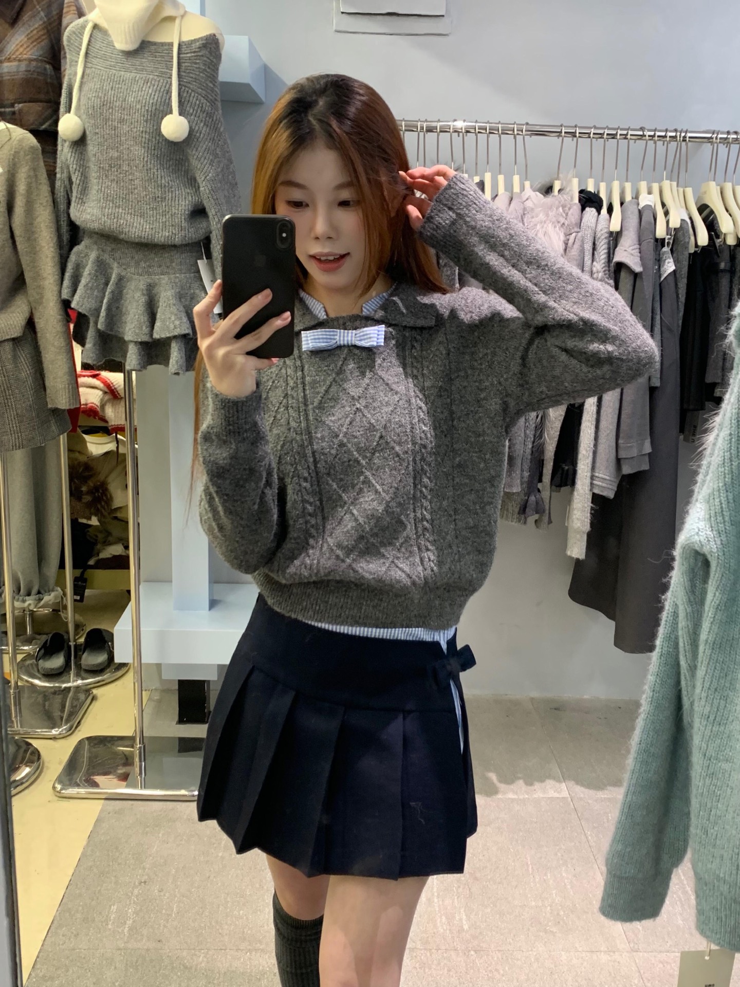 NO:663843,gray,, 19860909灰色,, ,Women's clothing