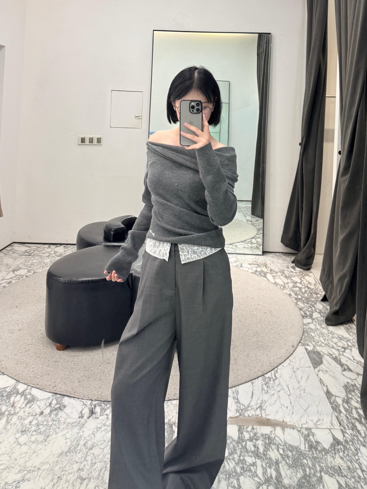 NO:666640,Unbutton the buttons to unlock a variety of outfits, including pants,  19860909解开纽扣解锁多种穿搭,裤子也有,, ,Women's clothing