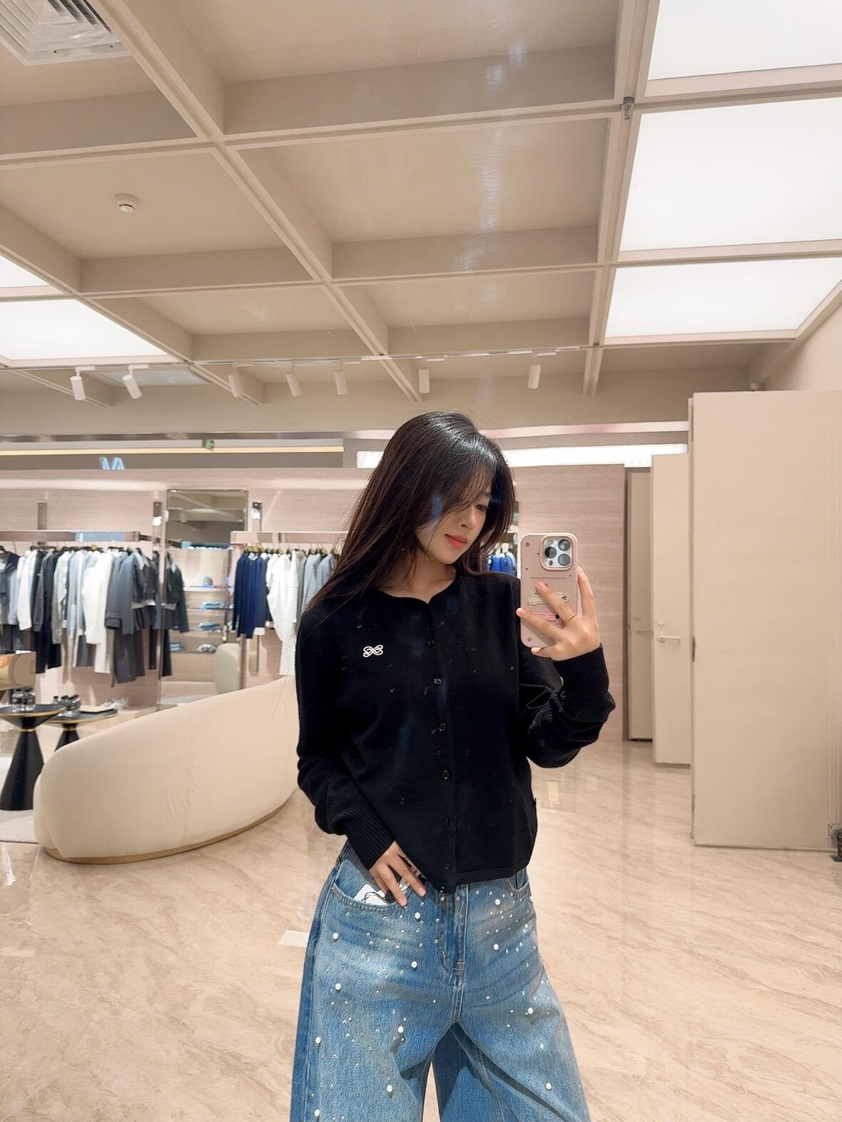 NO:666663,Black cardigan, minimalist style,  19860909黑色小开衫,极简风,, ,Women's clothing