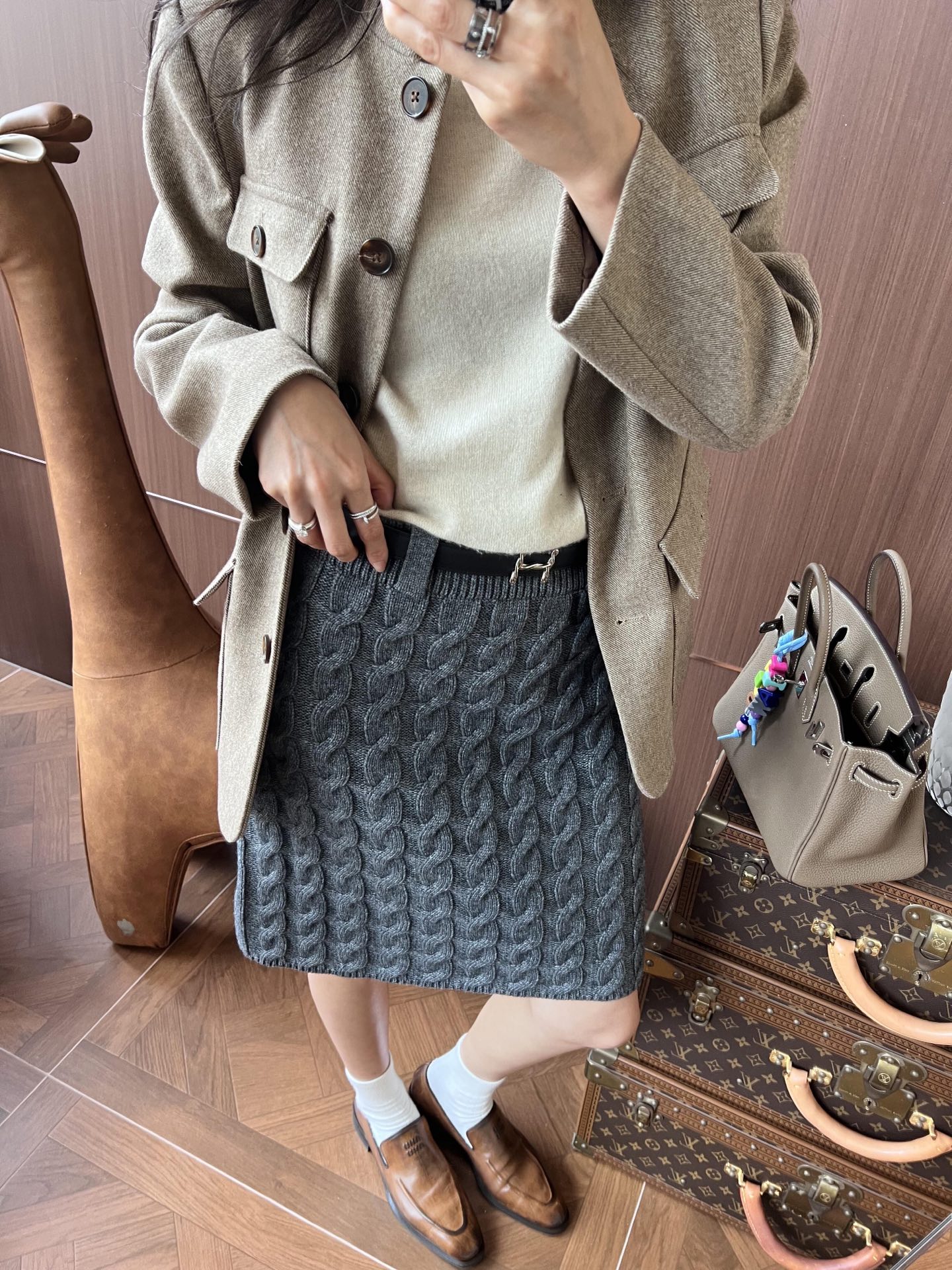 NO:697191,Versatile for autumn and winter,19860909秋冬百搭,,,Women's clothing