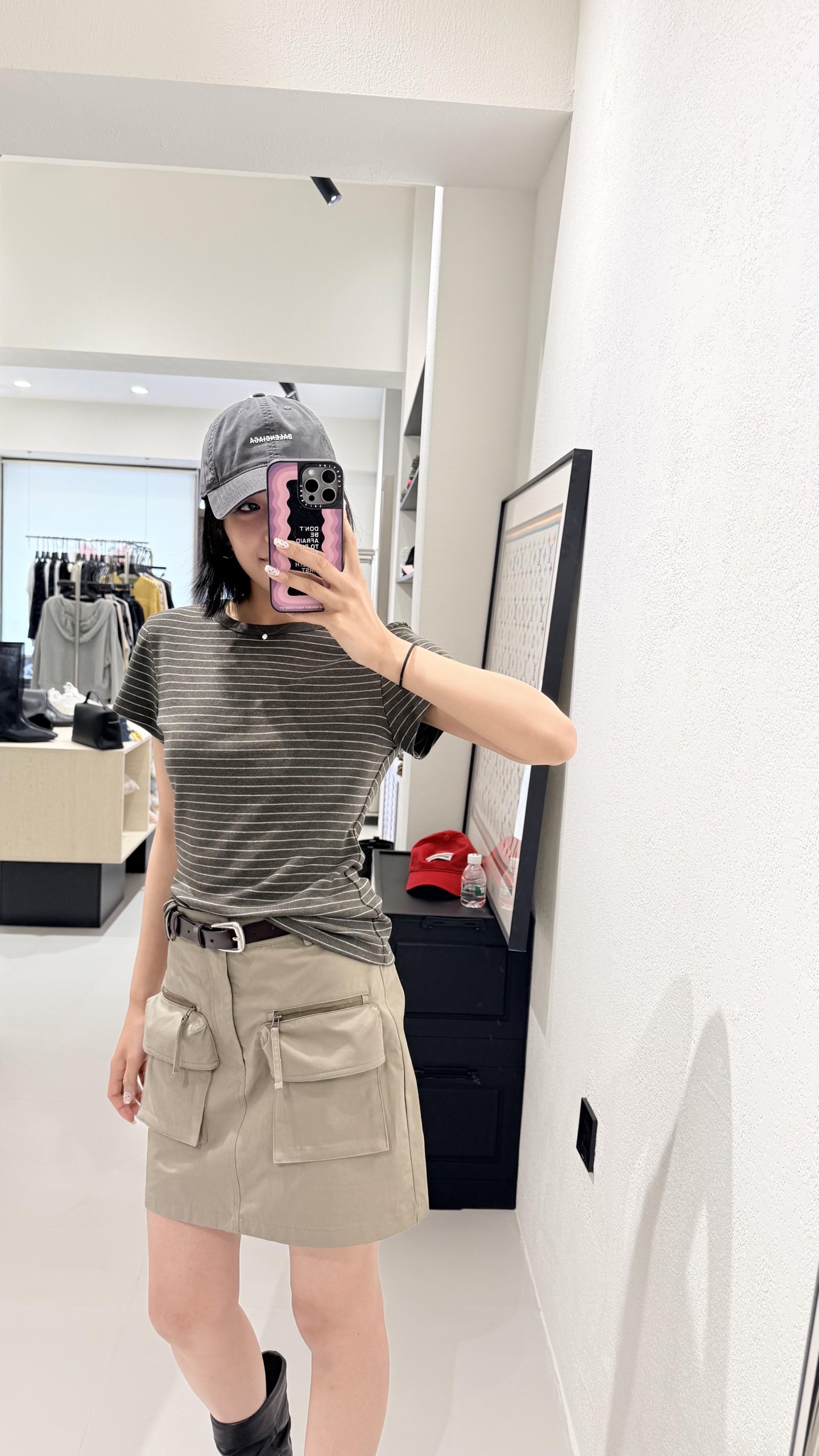 NO:808085,The fabric is light and breathable, skin-friendly and not stuffy, perfect for spring and summer wear!  Striped elements look slimming and layered,19860909面料轻盈透气,亲肤不闷,春夏穿着超适合！ 条纹元素显瘦又有层次感,,,Women's clothing
