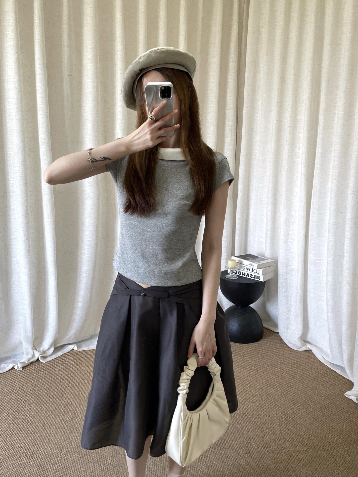 NO:875621,Reversible ~ Temperament short-sleeved, T-shirt,19860909双面穿～气质短袖,,T-shirt,,Women's clothing