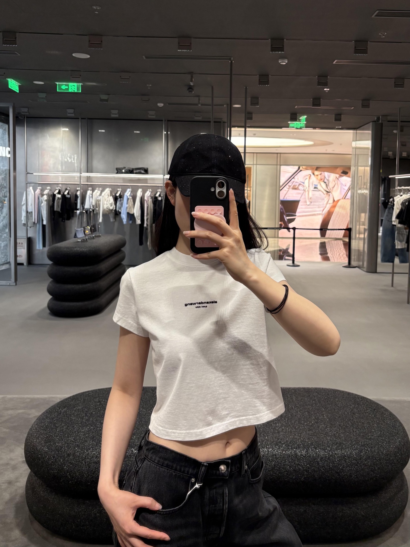 NO:890819,Straight shoulder T, classic black and white~,,19860909正肩T,经典黑白两色～,,,Women's clothing