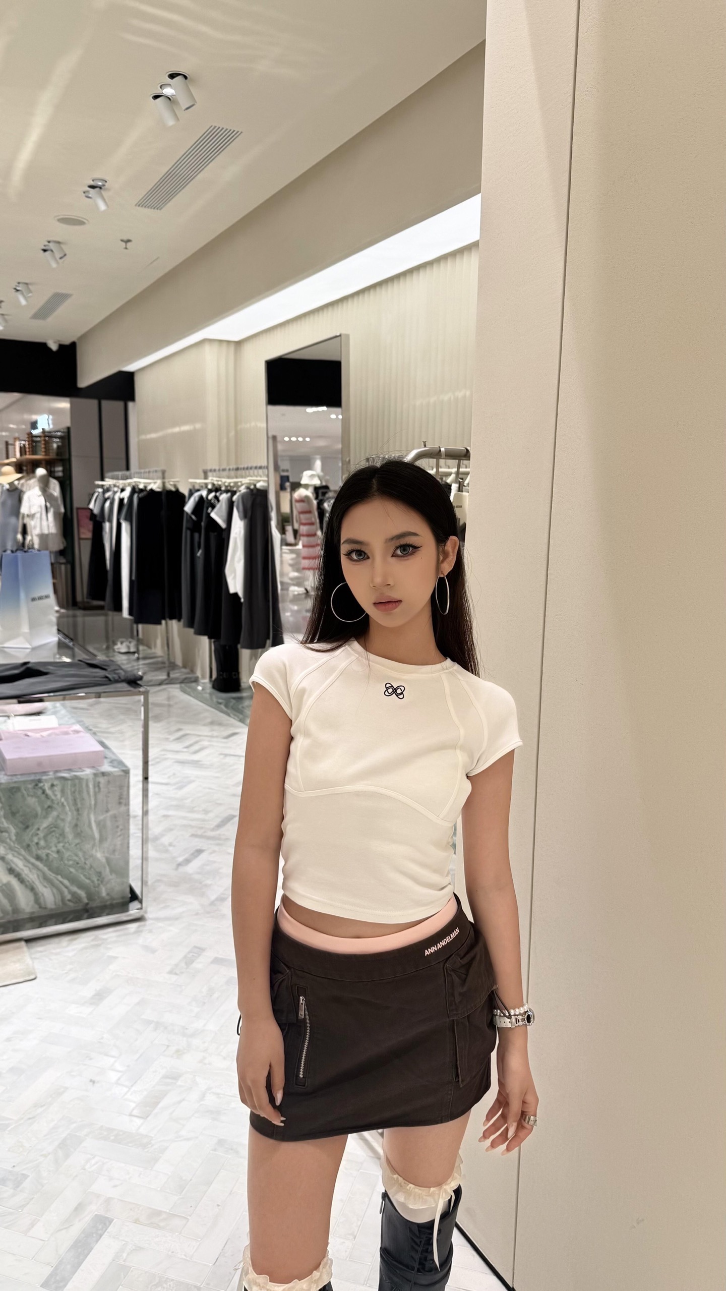 NO:890829,White, versatile, slim and slim~,,19860909白色,百搭,修身显瘦～,,,Women's clothing