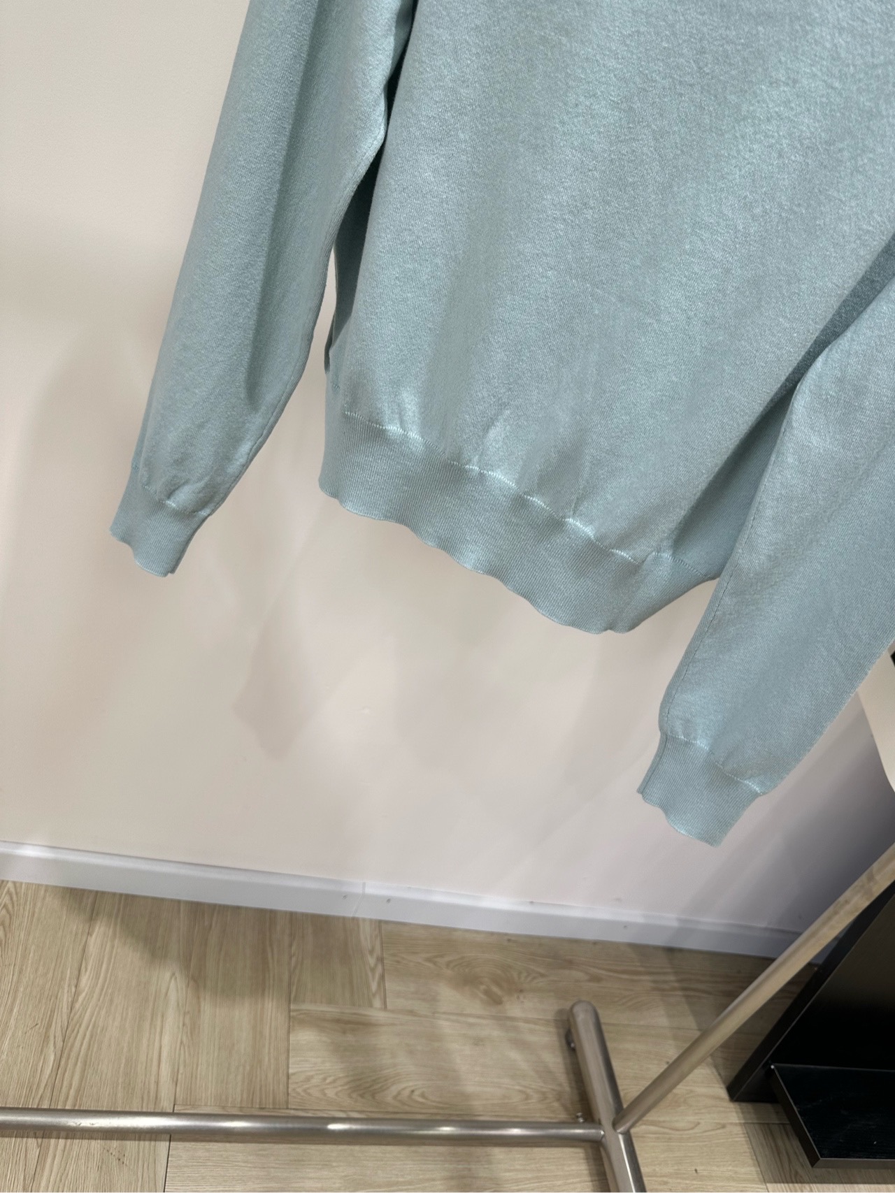 【拉夫灰蓝色小马圆领单排扣开衫】 🔺，面料：棉混纺 颜色：灰蓝色 拉夫劳伦这款匹马棉针织开衫 Ralphlauren选用