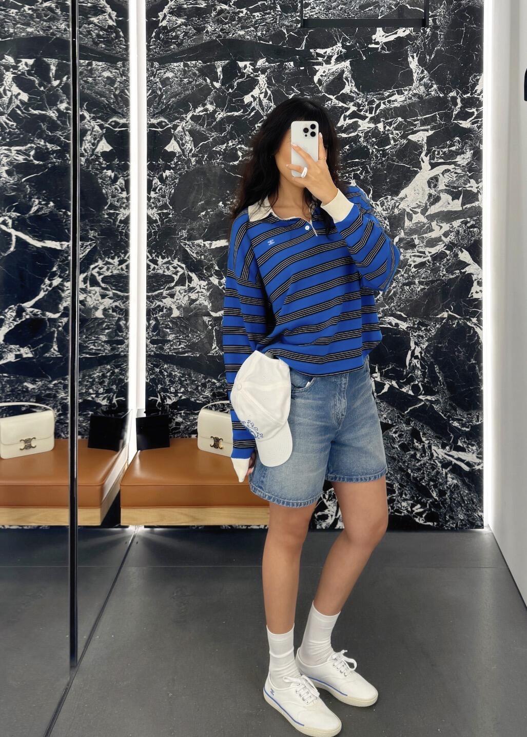 NO:952851,Retro loose stripes,,19860909复古宽松条纹,,,Women's clothing