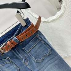 【JR蓝色腰带微喇弹力牛仔长裤】 🔺,面料:弹力牛仔棉 颜色:蓝色 JORYA中度复古靛蓝水洗牛仔长裤 自带随性洒脱的美 【JR蓝色腰带微喇弹力牛仔长裤】 🔺,面料:弹力牛仔棉 颜色:蓝色 JORYA中度复古靛蓝水洗牛仔长裤 自带随性洒脱的美