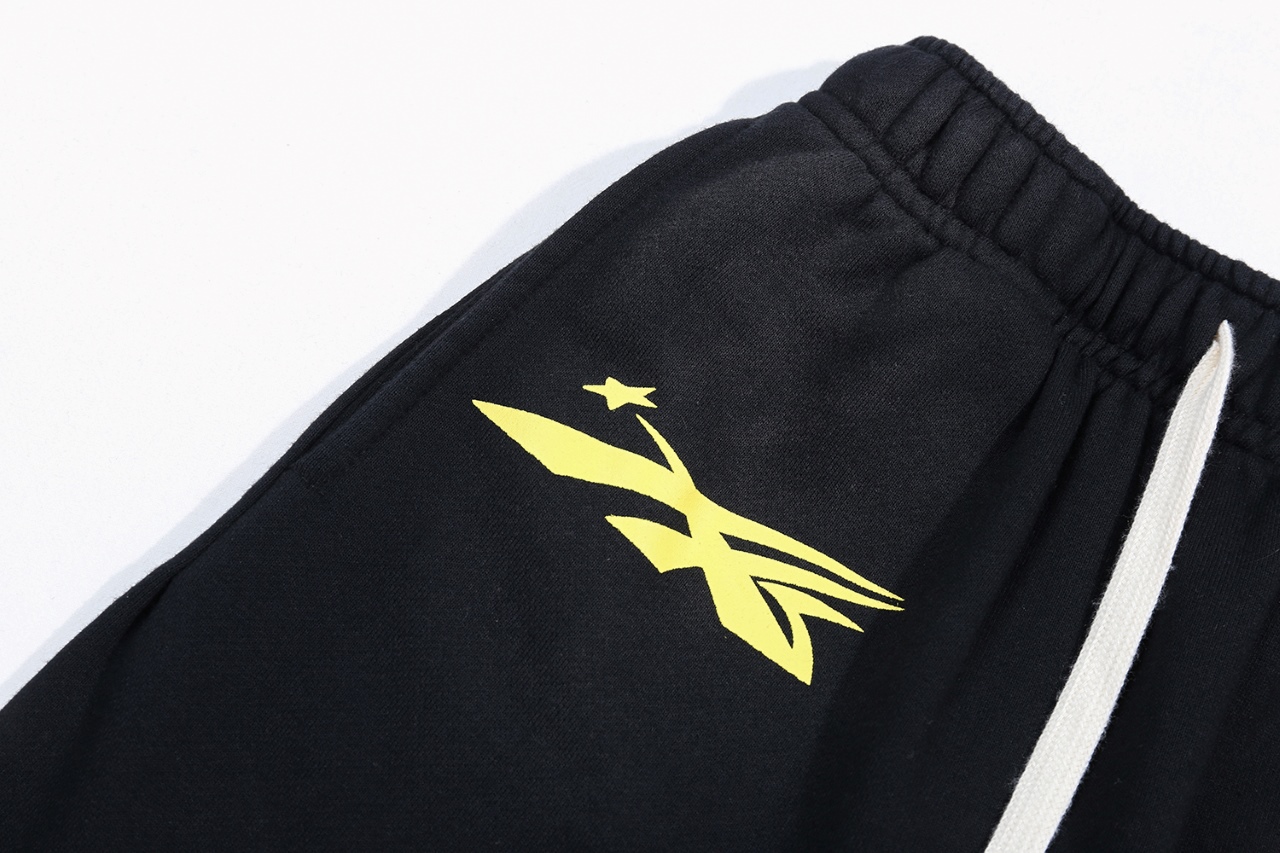 “K-# Laundry Cotton Fabric Hellstar in Black, Blue, Grey, Sizes S~XL” - 图片 6
