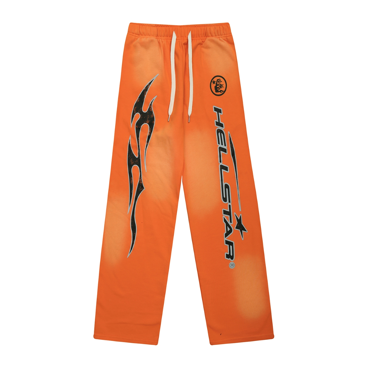 Hellstar’s Hell Star Base Cotton Laundry Black Orange S~XL – 360g Flour.