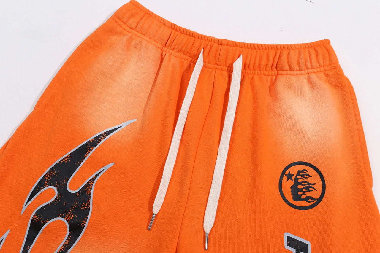 Hellstar’s Hell Star Base Cotton Laundry Black Orange S~XL – 360g Flour. - 图片 3
