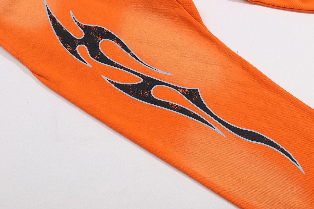 Hellstar’s Hell Star Base Cotton Laundry Black Orange S~XL – 360g Flour. - 图片 6