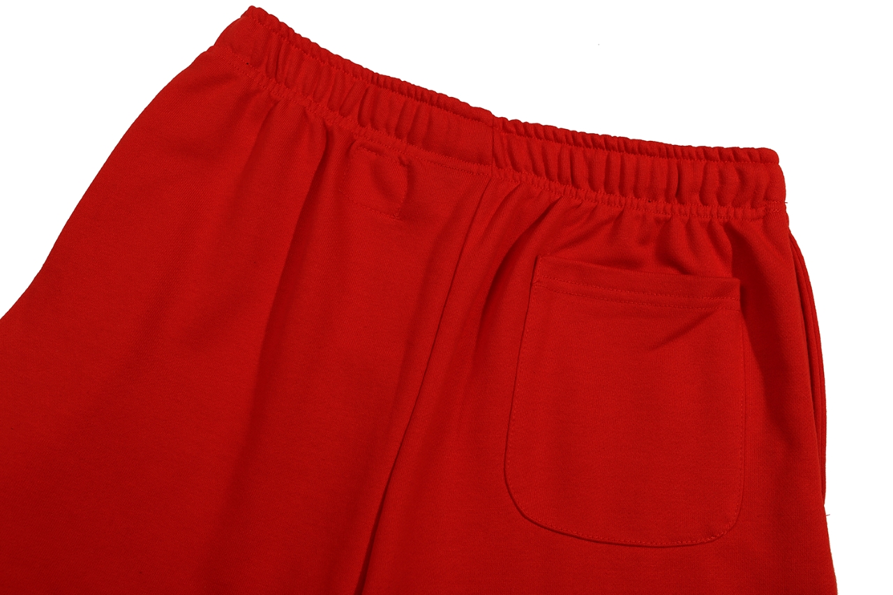 Hellstar Cotton Circle Fabric Pants in Black and Red, Sizes S-XL - 图片 8