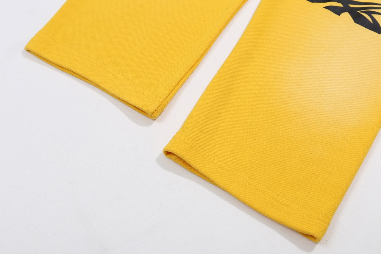 Hellstar Logo Cotton Laundry in Black and Yellow, Sizes S to XL - 图片 7