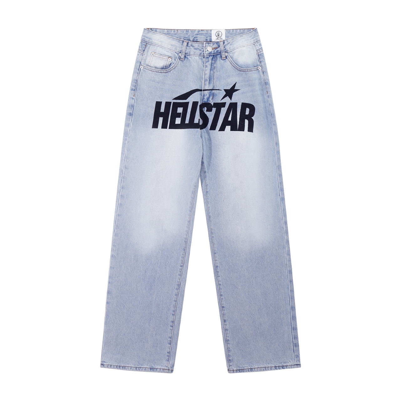 Hellstar’s New Water Wash Blue K-P D01# Shirt in Sizes S-XL – 265 Available - 图片 1