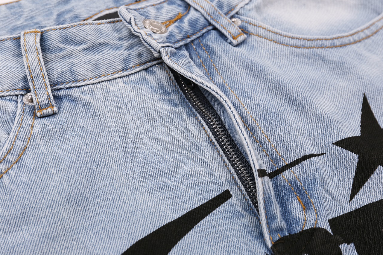 Hellstar’s New Water Wash Blue K-P D01# Shirt in Sizes S-XL – 265 Available - 图片 7
