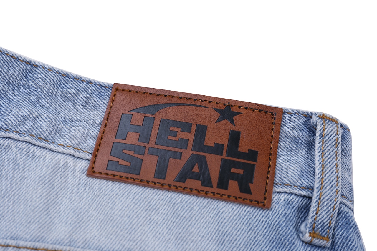 Hellstar’s New Water Wash Blue K-P D01# Shirt in Sizes S-XL – 265 Available - 图片 8
