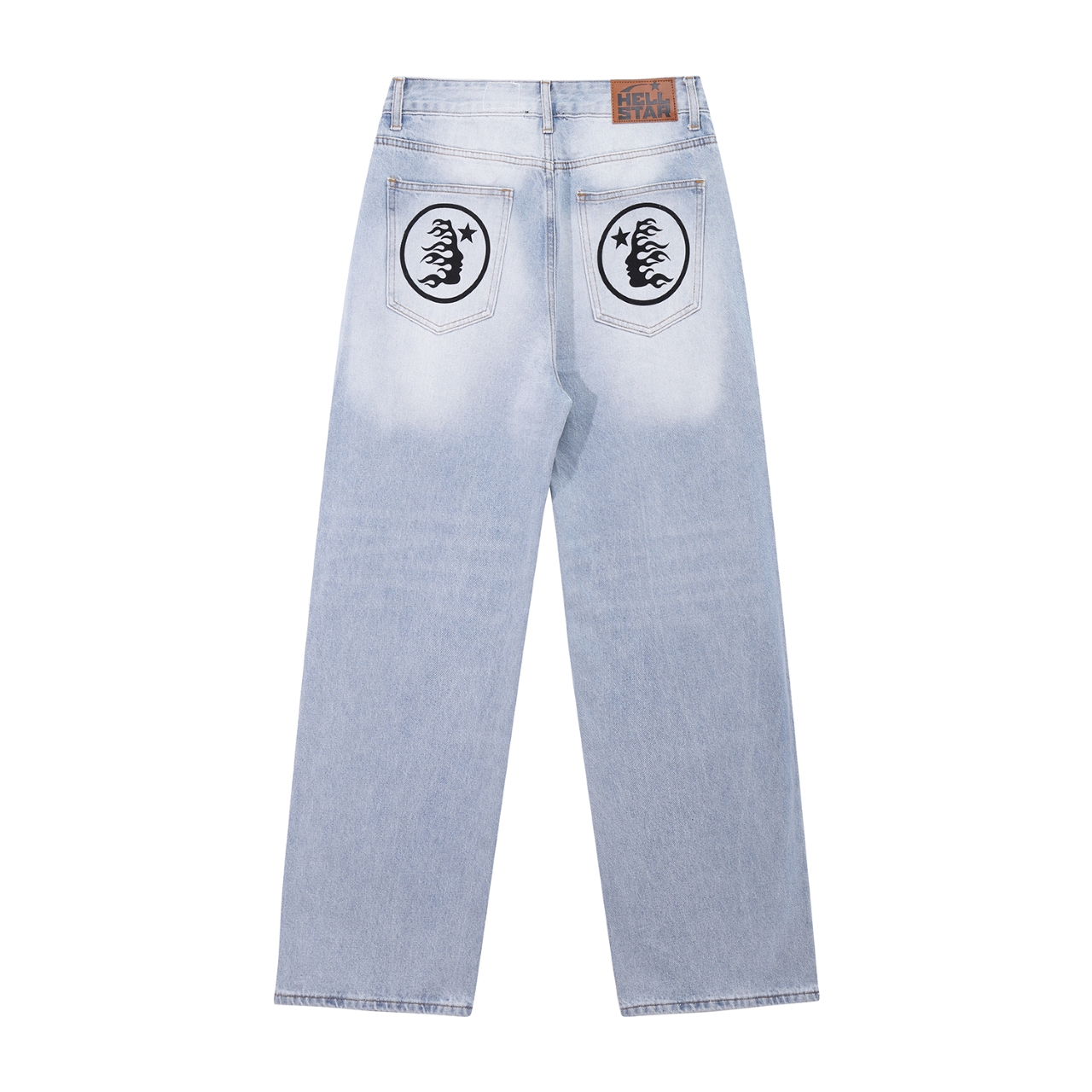 Hellstar’s New Water Wash Blue Denim Jacket in Sizes S to XL – Style #265 - 图片 2