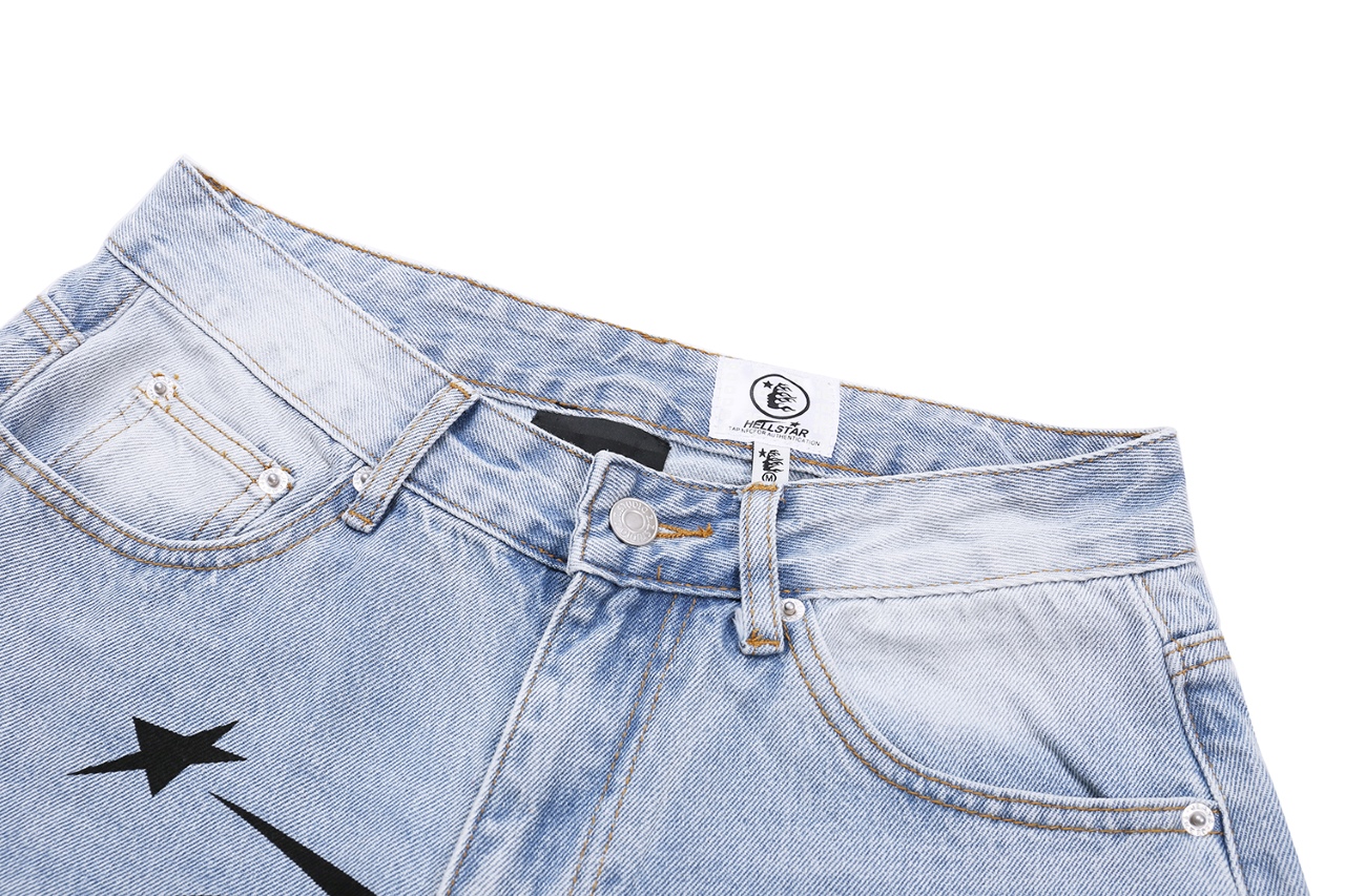 Hellstar’s New Water Wash Blue Denim Jacket in Sizes S to XL – Style #265 - 图片 3