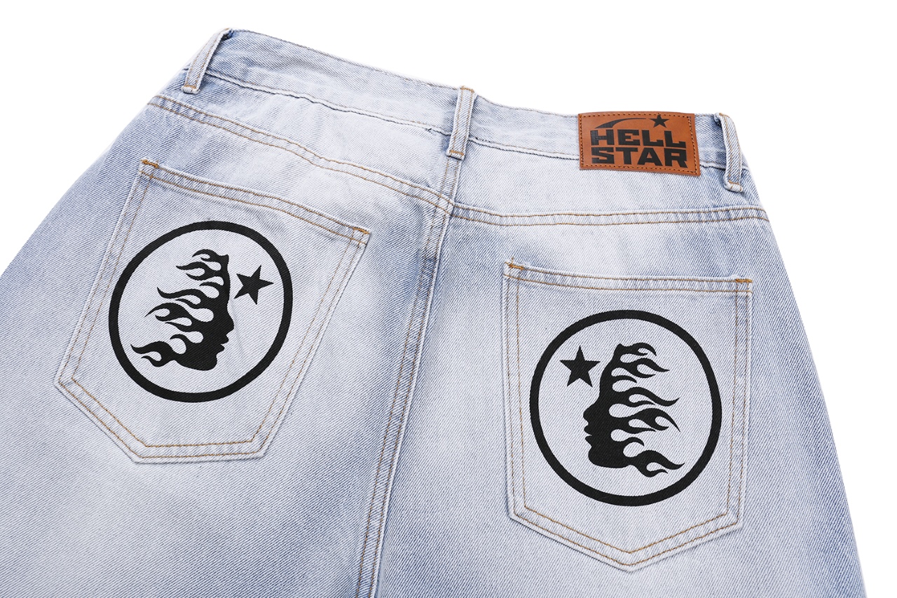 Hellstar’s New Water Wash Blue Denim Jacket in Sizes S to XL – Style #265 - 图片 6