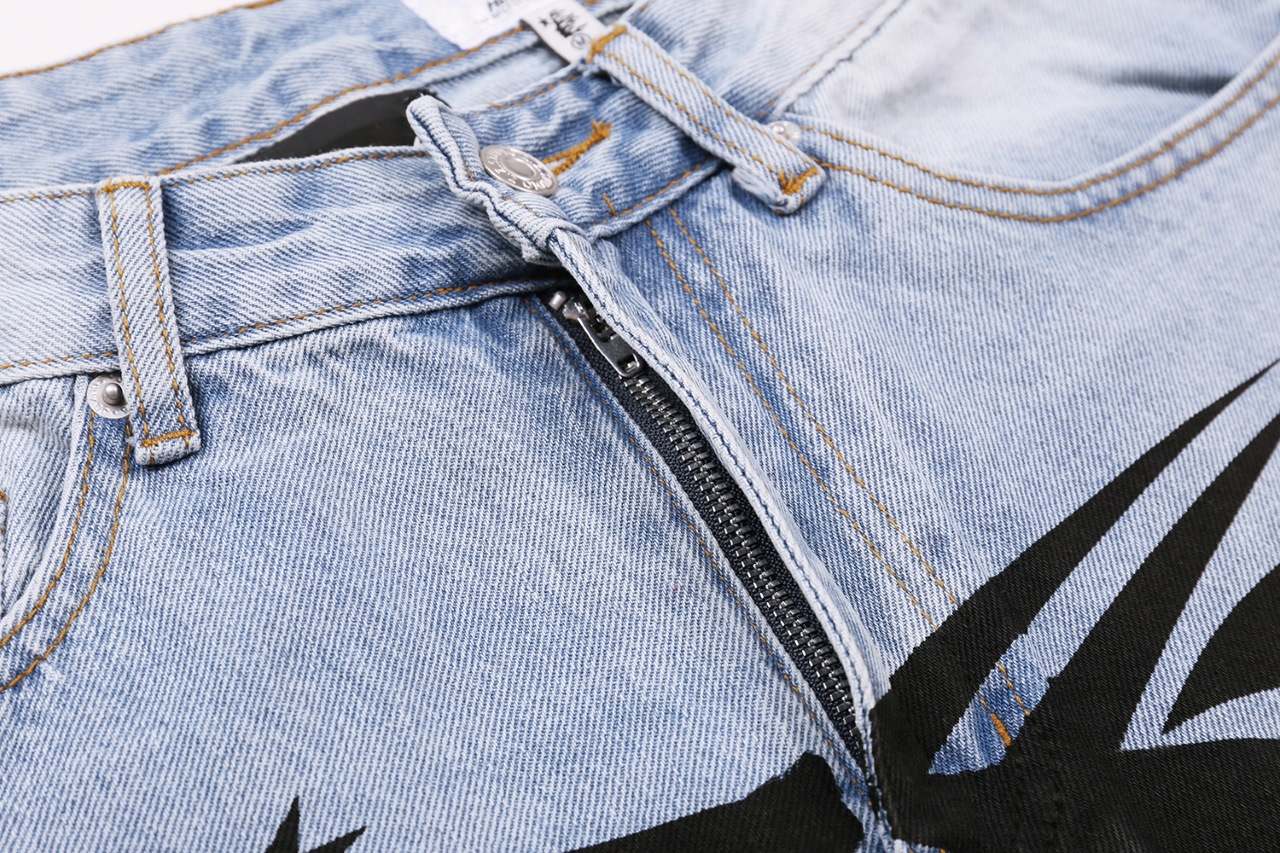 Hellstar’s New Water Wash Blue Denim Jacket in Sizes S to XL – Style #265 - 图片 7