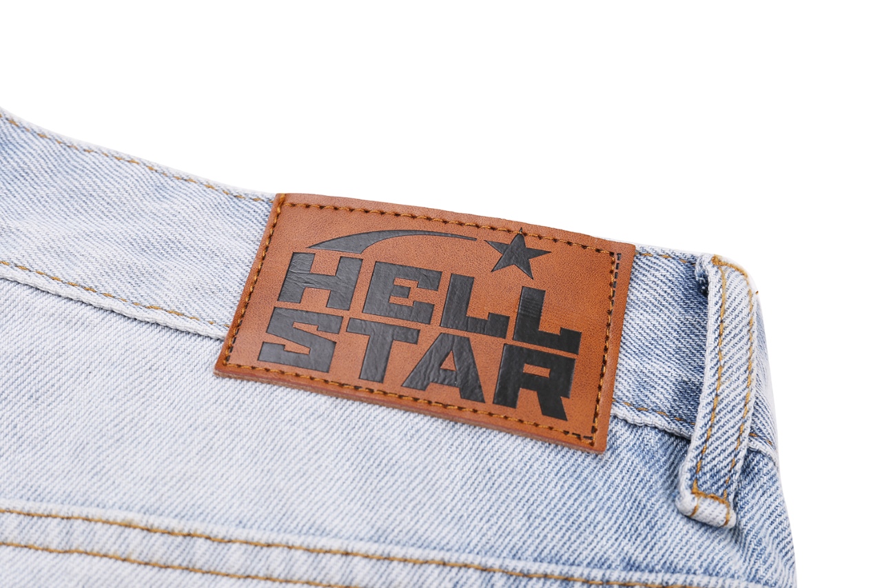 Hellstar’s New Water Wash Blue Denim Jacket in Sizes S to XL – Style #265 - 图片 8