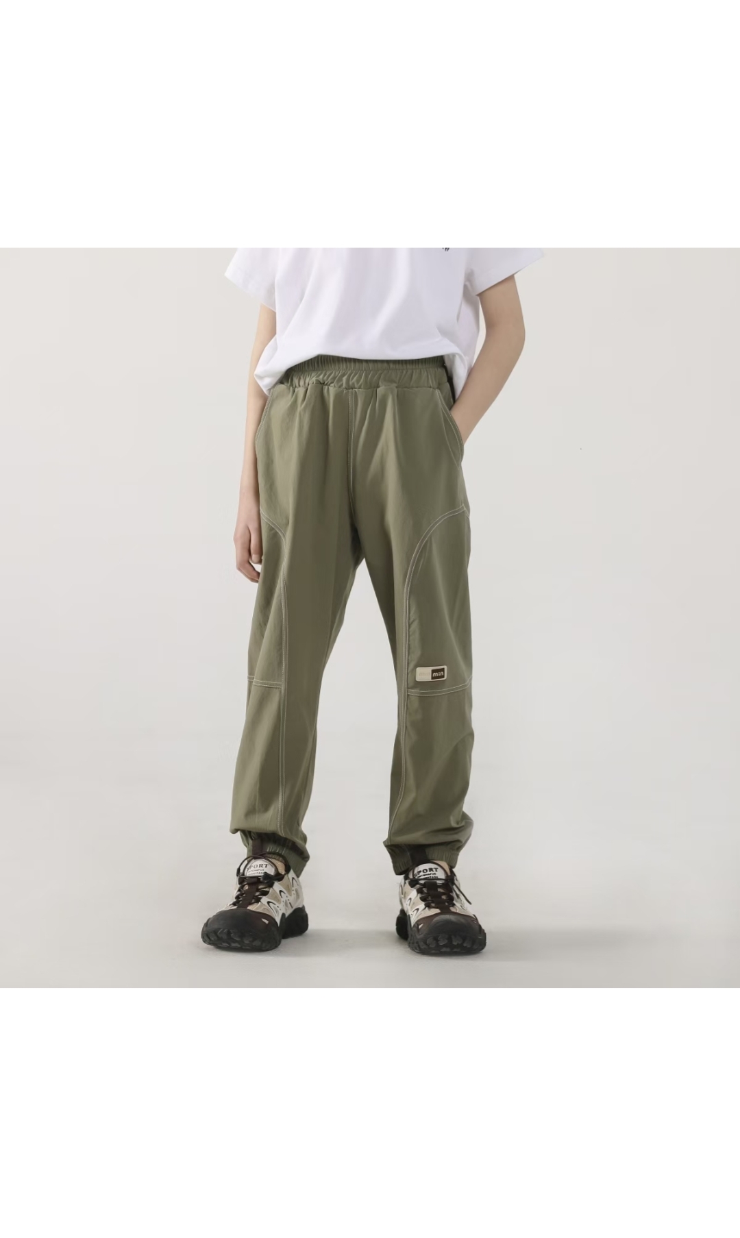 Precio de lanzamiento 79.9@unidad 【Temporada de verano para niños de 120-170, pantalones deportivos de secado rápido pa…