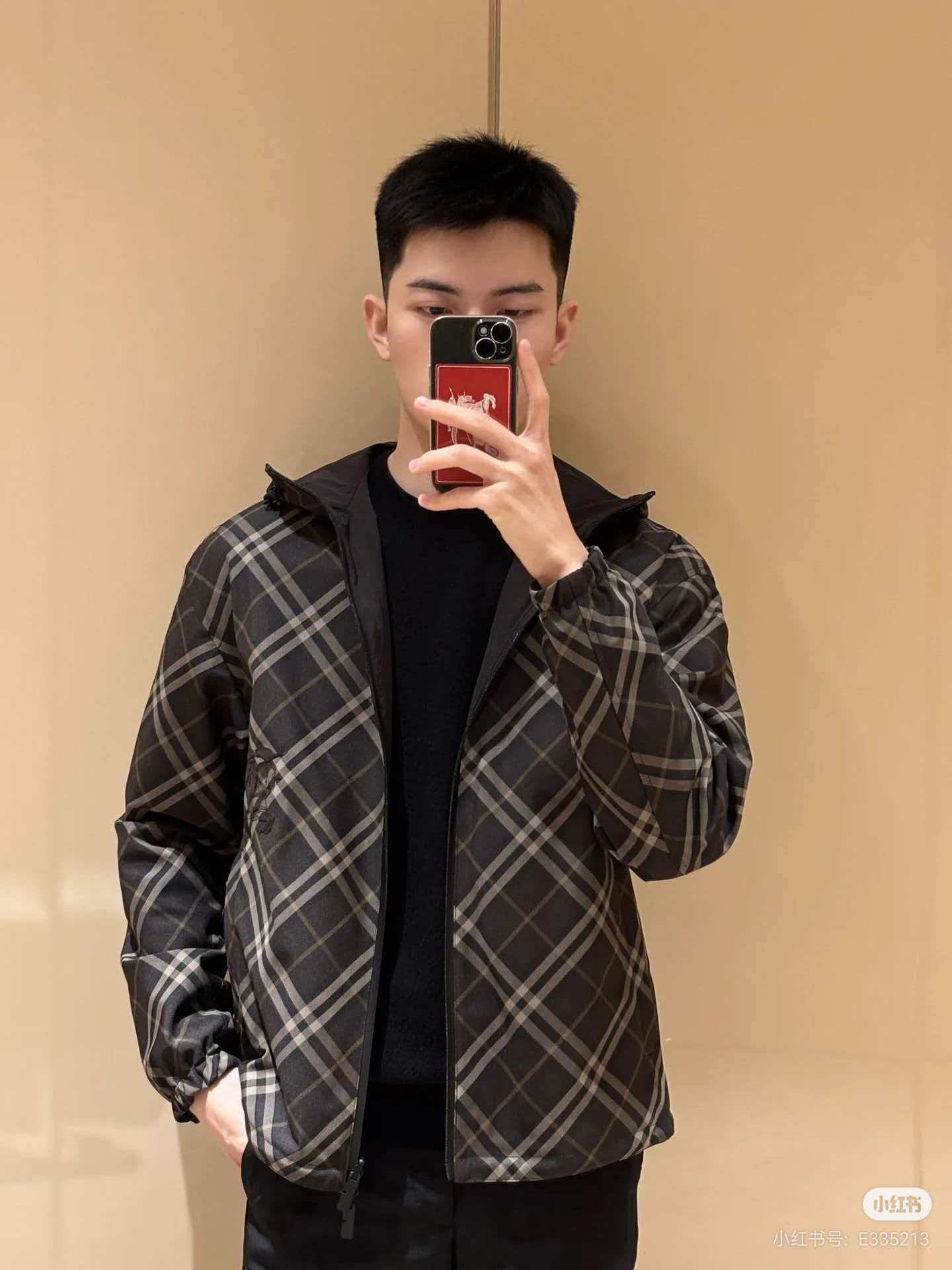🆕Bur*erry 26男士双面夹克外套 系列‼️‼️经典的英式传承依旧时尚韵味浓郁.独具一格的时尚单品